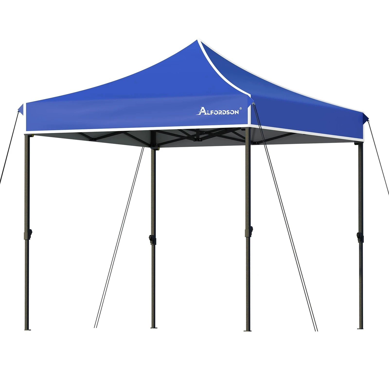 1 Alfordson Gazebo 3x3m Pop Up Marquee Canopy - Blue, 1 of 10