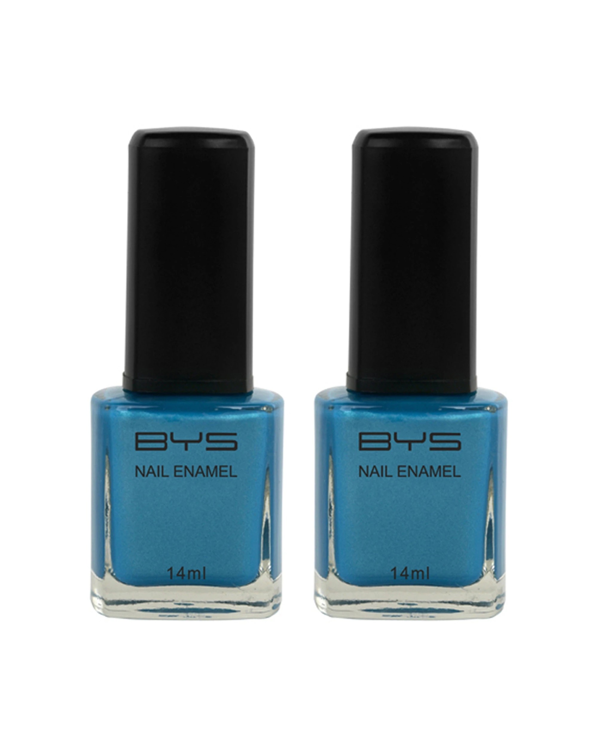 1 BYS 2PK BYS Love Boat Nail Polish Long Wearing Chip Resistant 14ml - Blue, 1 of 1