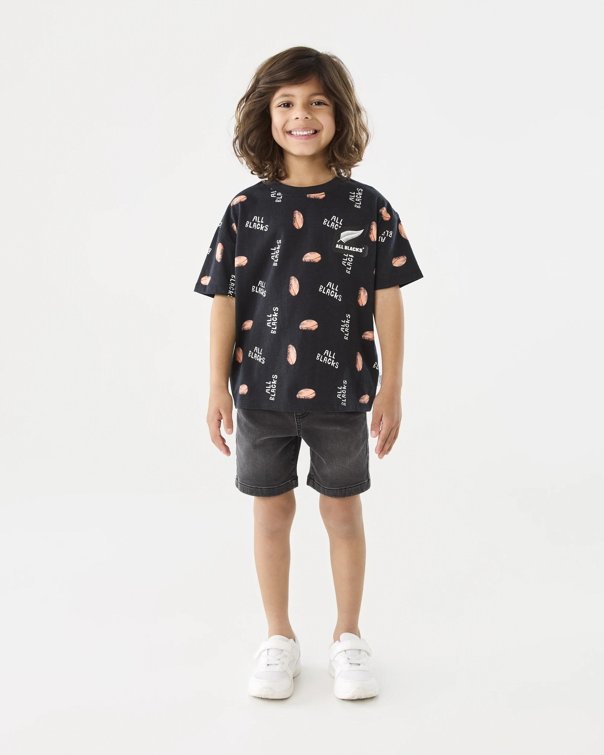 7 All Blacks Kids T-shirt Black, 7 of 8