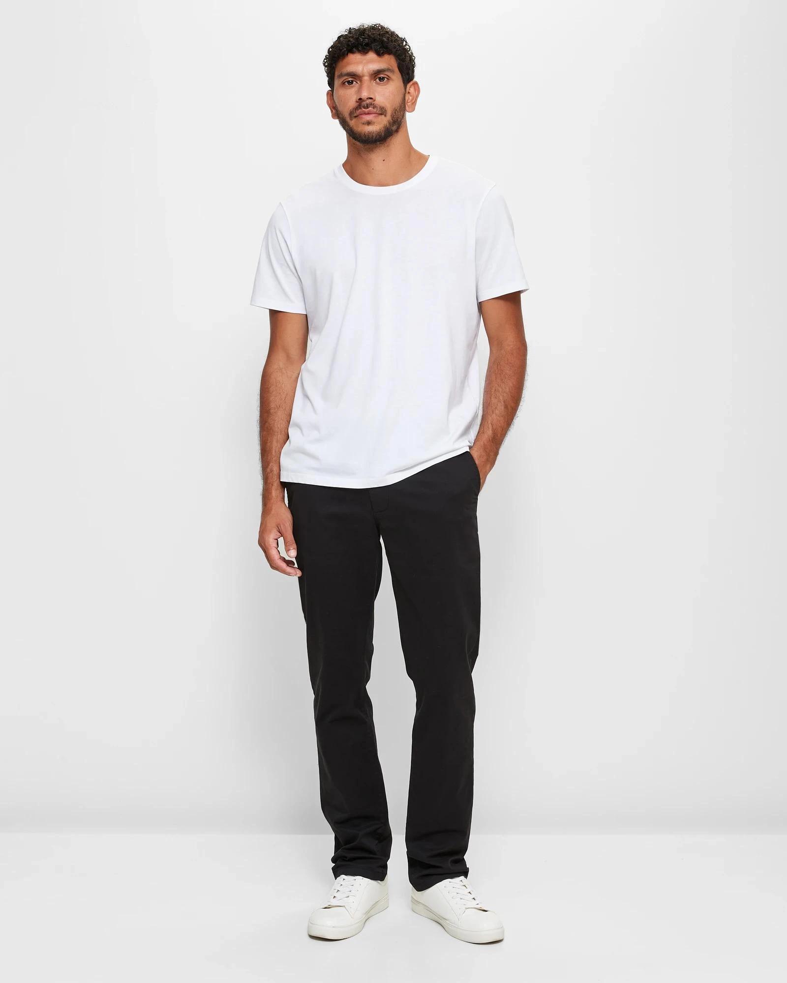 1 Target Straight Chino Pants BLACK, 1 of 5