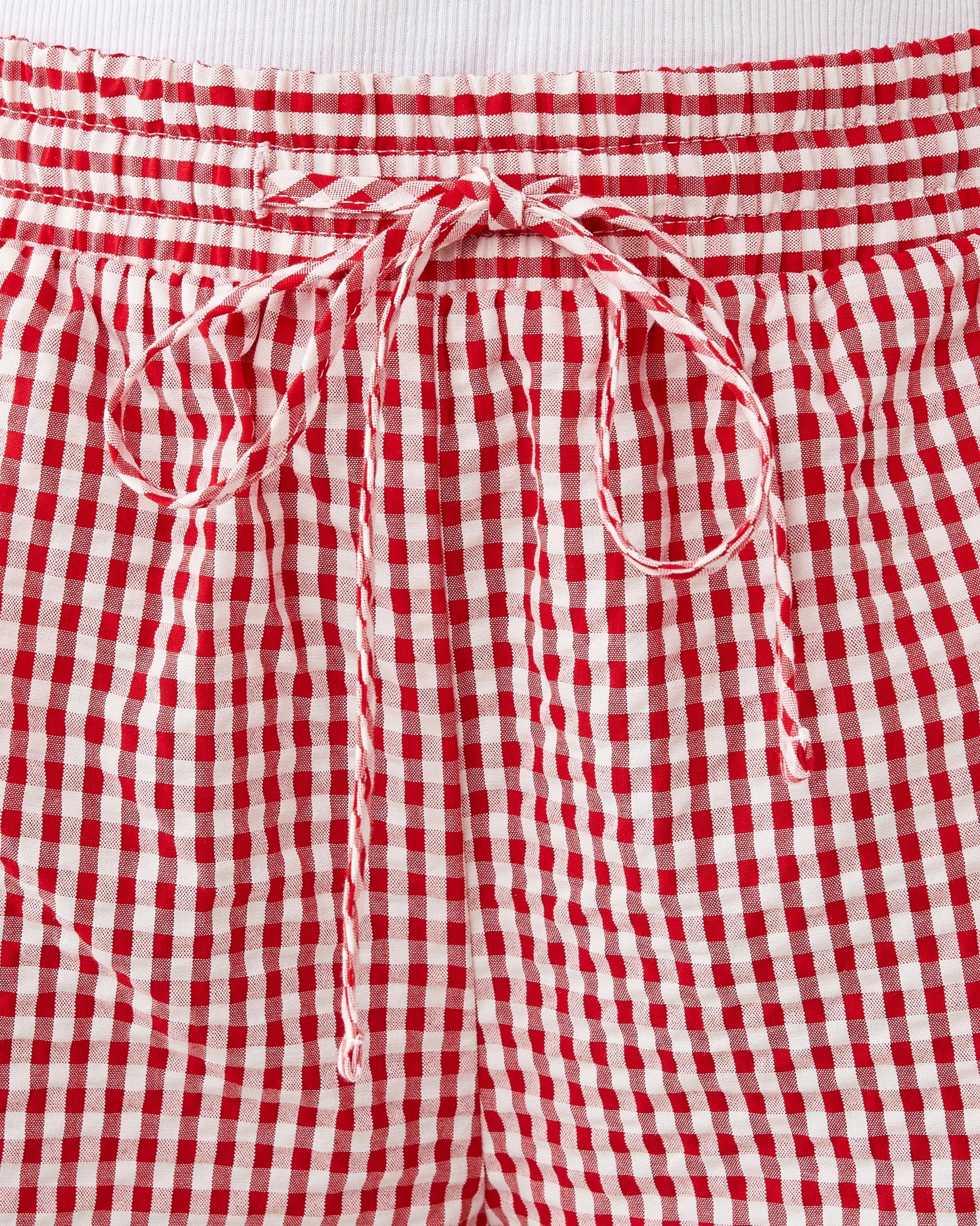 4 Gingham Boxer Shorts Red Ging, 4 of 6