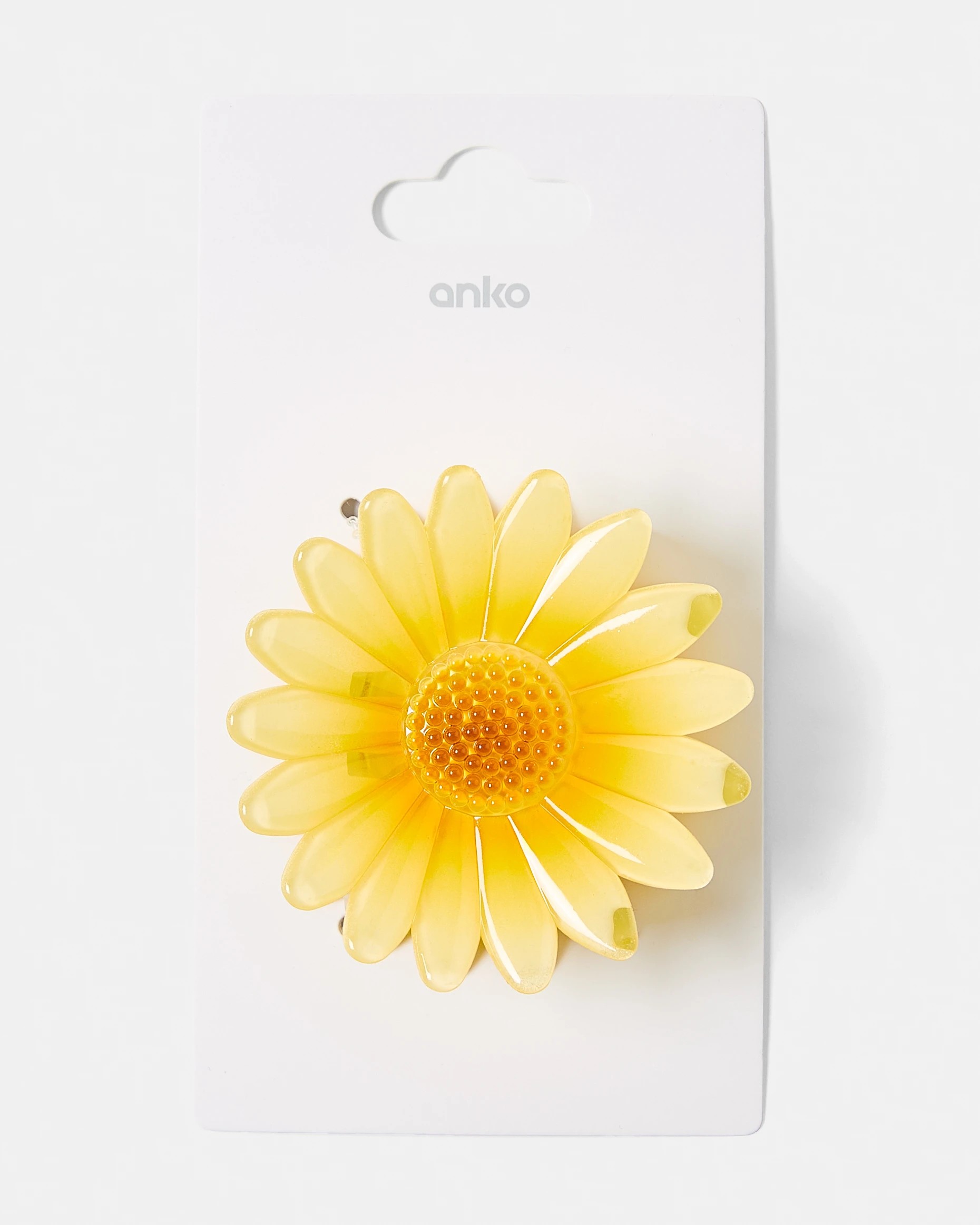 4 Yellow Daisy Claw Hair Clip, 4 of 4