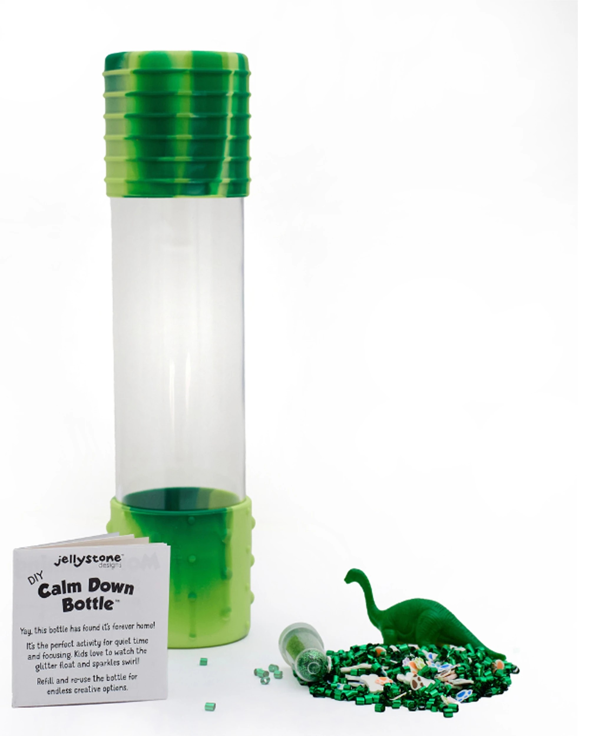 6 Jellystone Designs Big Feelings Play Kit Dino with Suitcase Sensory Toys - Green, 6 of 8