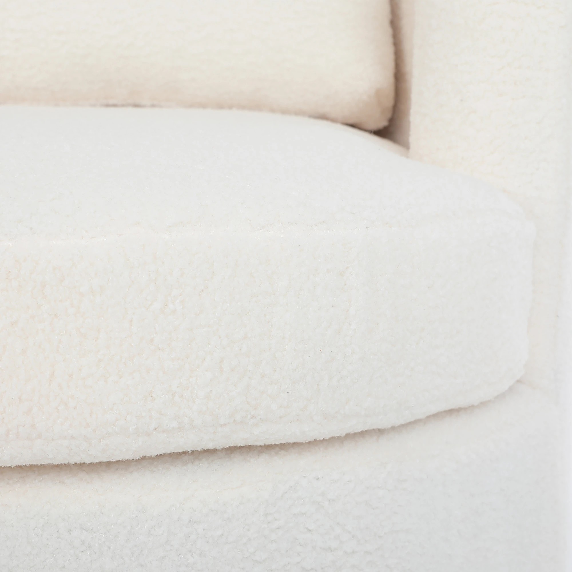 6 Levede Swivel Armchair Boucle - Beige, 6 of 6