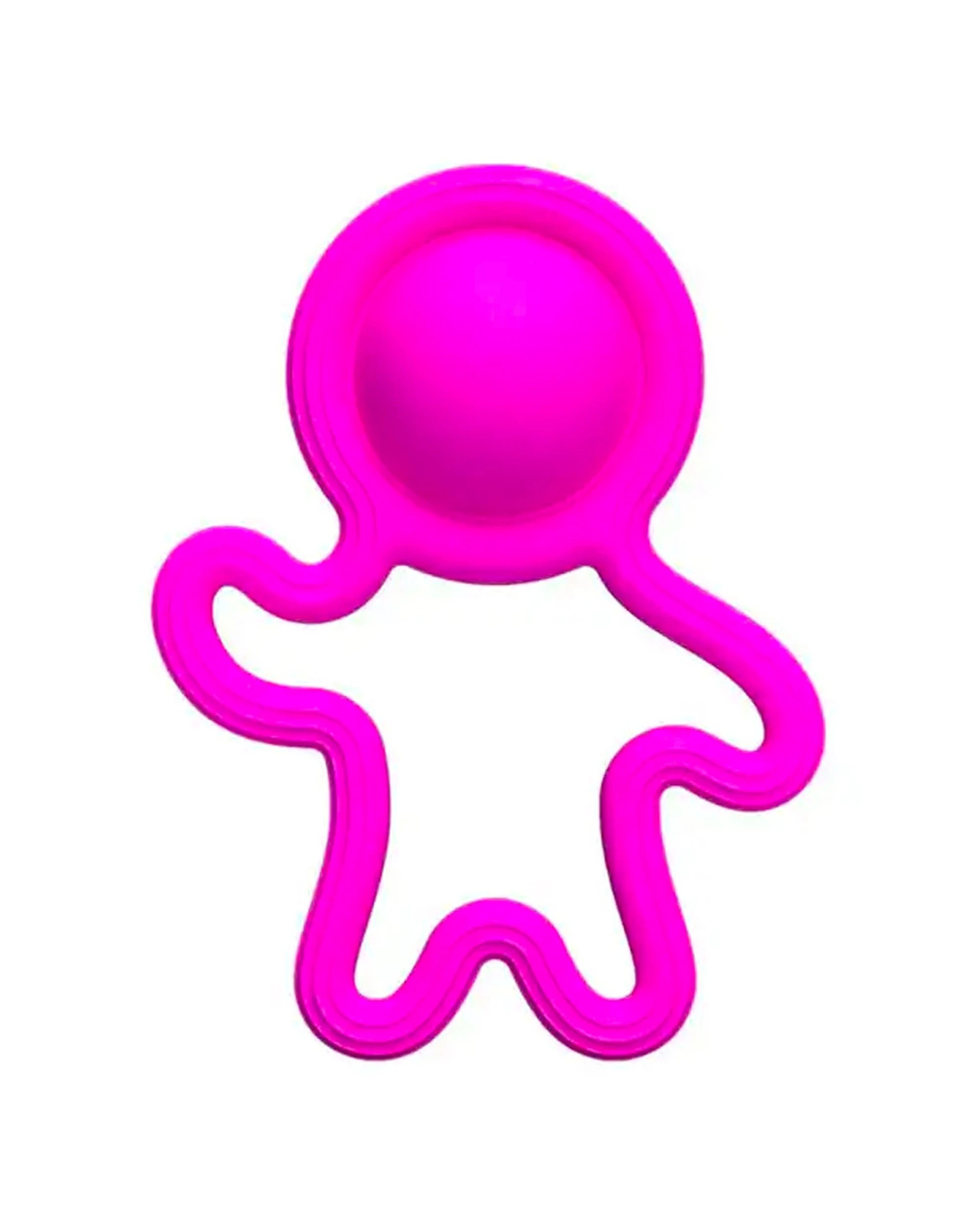 1 Fat Brain Toy Co. Lil Dimpl Newborn Baby Toddler Silicone Teether Toy - Multi, 1 of 3