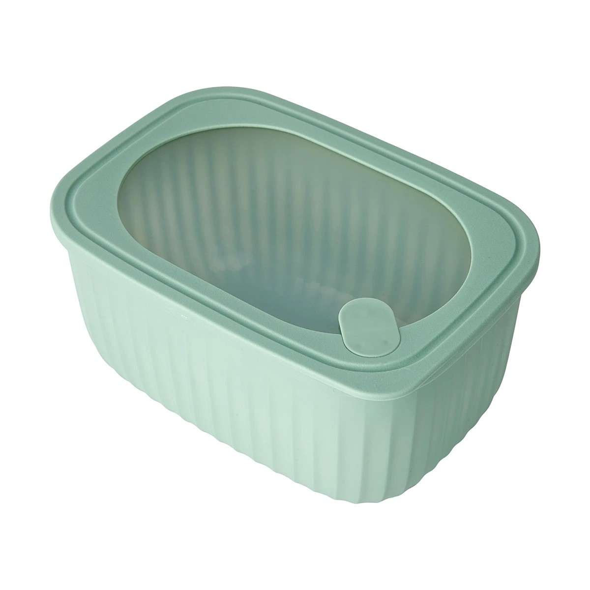 7 4 Piece Rectangle Nested Food Storage Set - Green, 7 of 10