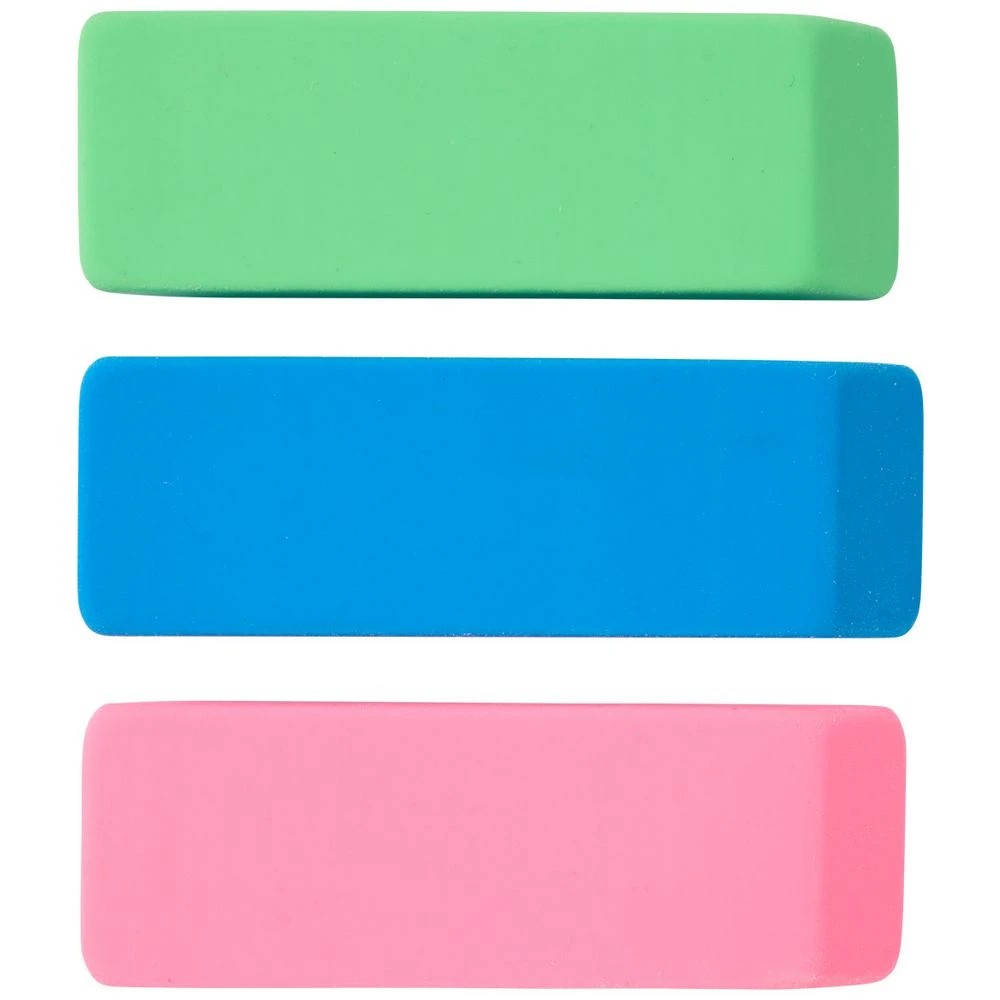 2 Studymate Erasers Brights 3 Pack, 2 of 2
