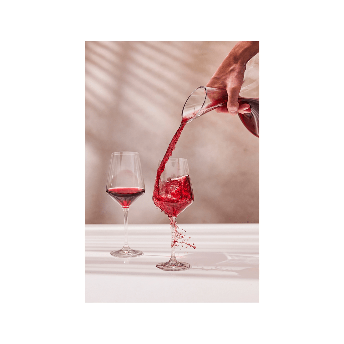 3 Krosno 6pc Avant-garde Stemmed Wine Glass Set 550ml For Home Bar And Parties
 - Plain, 3 of 6