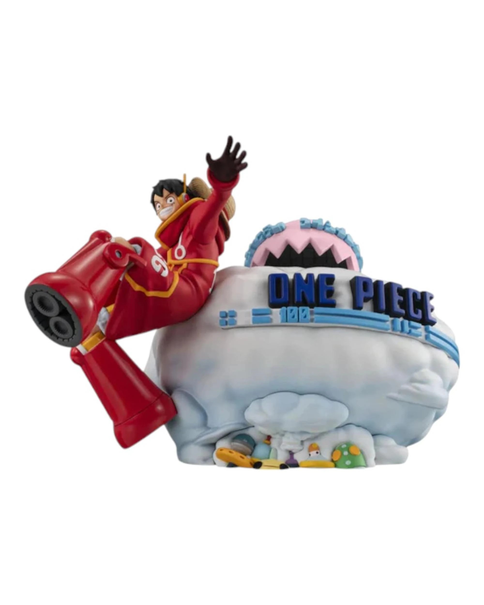 4 Megahouse Character Bank Standard One Piece Monkey D. Luffy Egghead Figure, 4 of 6