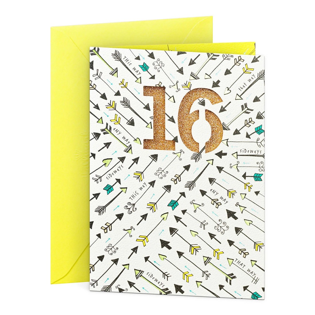 1 Hallmark Birthday Card - Age 16, 1 of 3