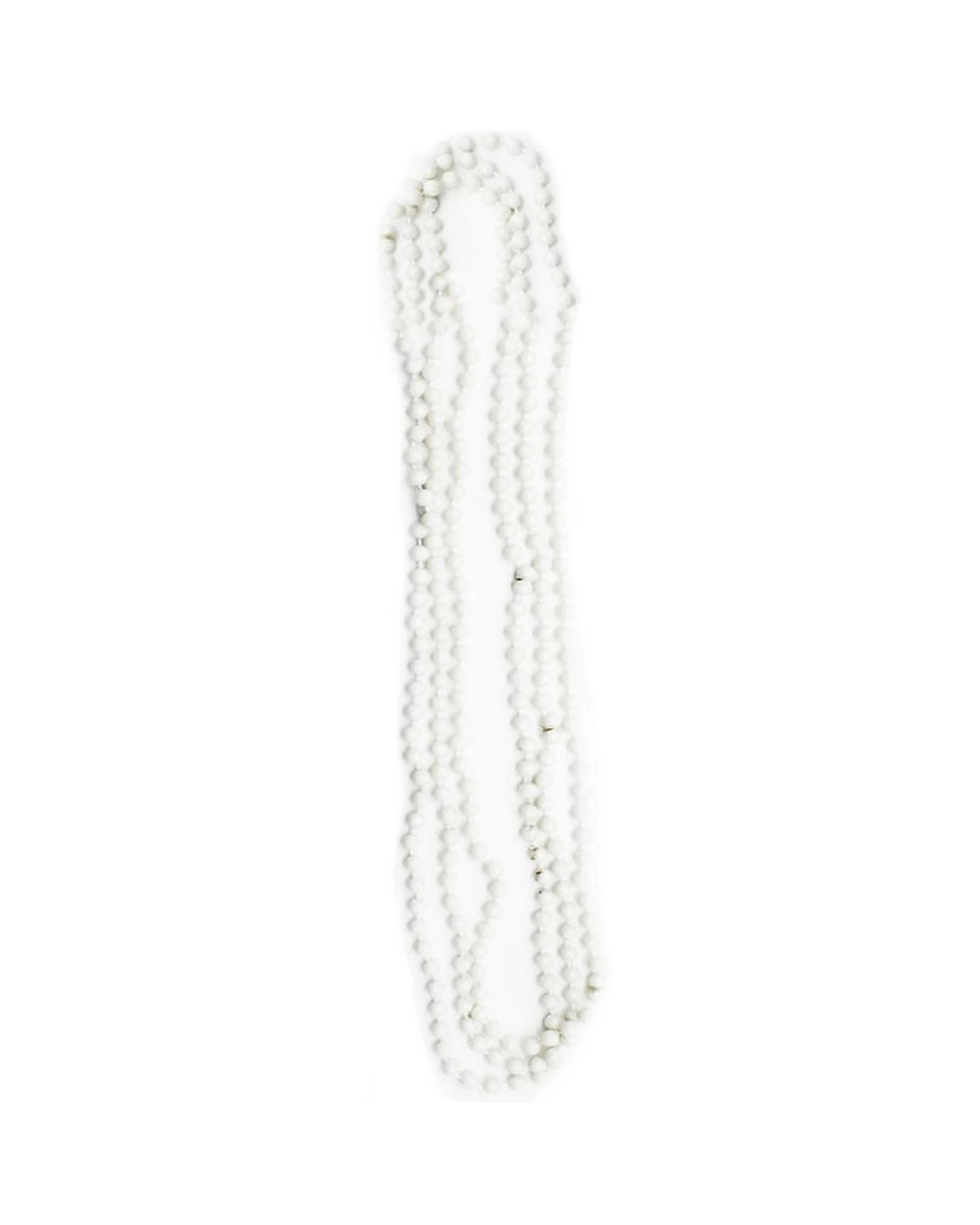 1 JD Party Neon Bead Necklaces Pack of 3 - One Size - White, 1 of 1