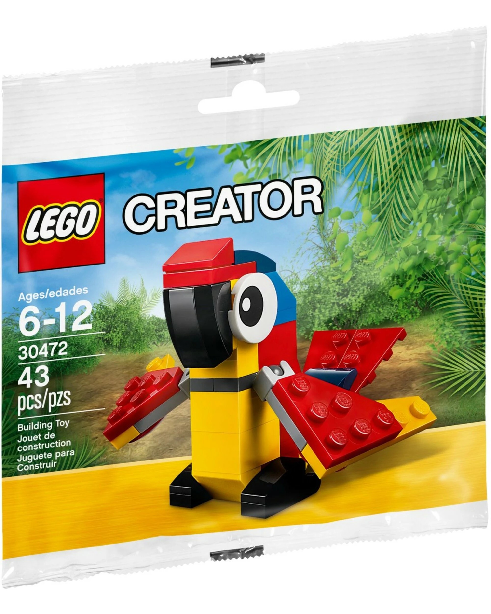 1 LEGO 30472 Parrot Polybag - Creator Bird Building Kit, 1 of 1
