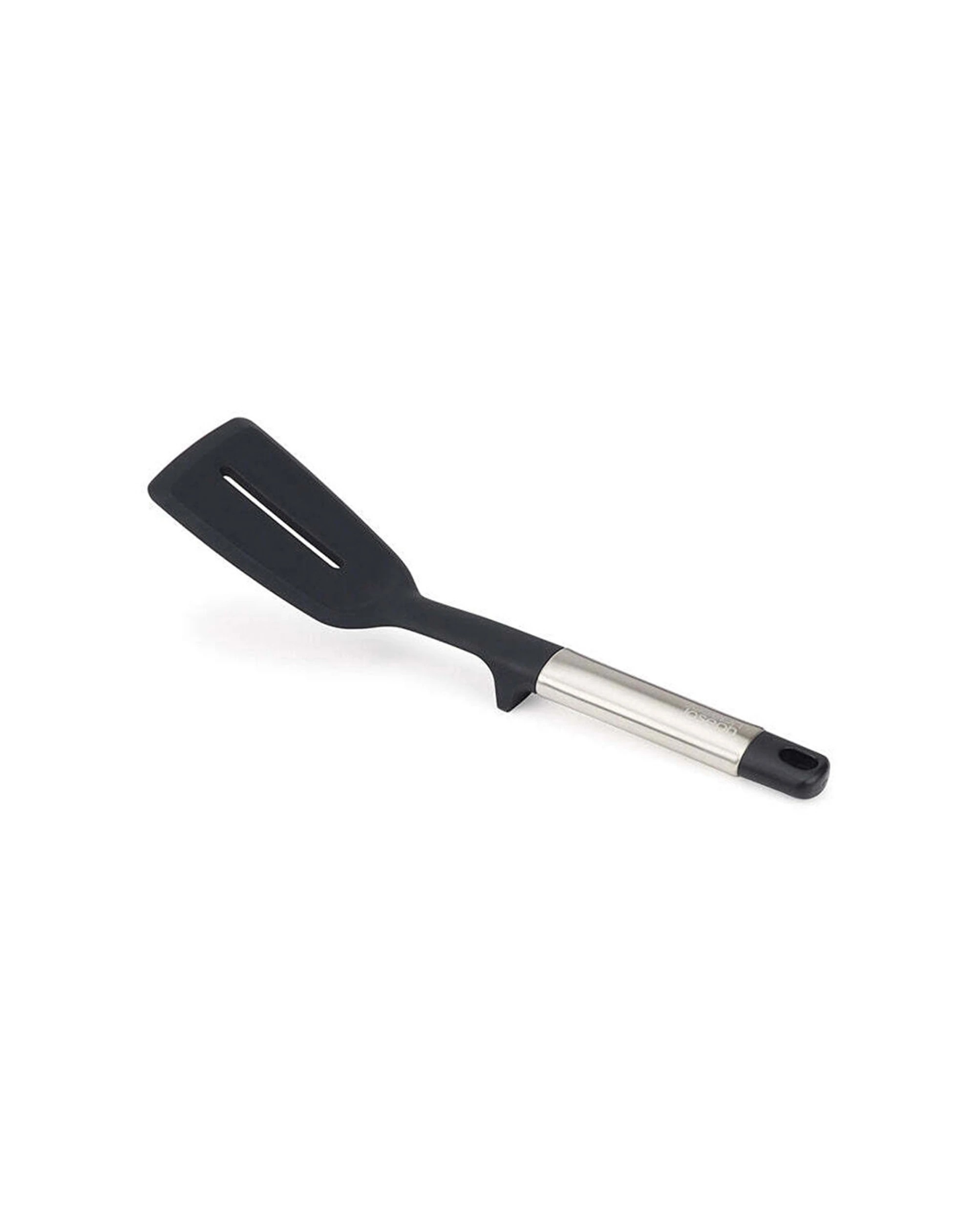 2 Joseph Joseph 2PK Elevate Silicone Steel Slotted Turner 30.5cm Weighted Handle - Black, 2 of 7