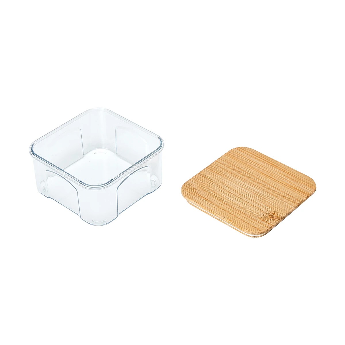 9 Bamboo Lid Food Storage Set, 8 Piece - Anko - Clear, 9 of 10