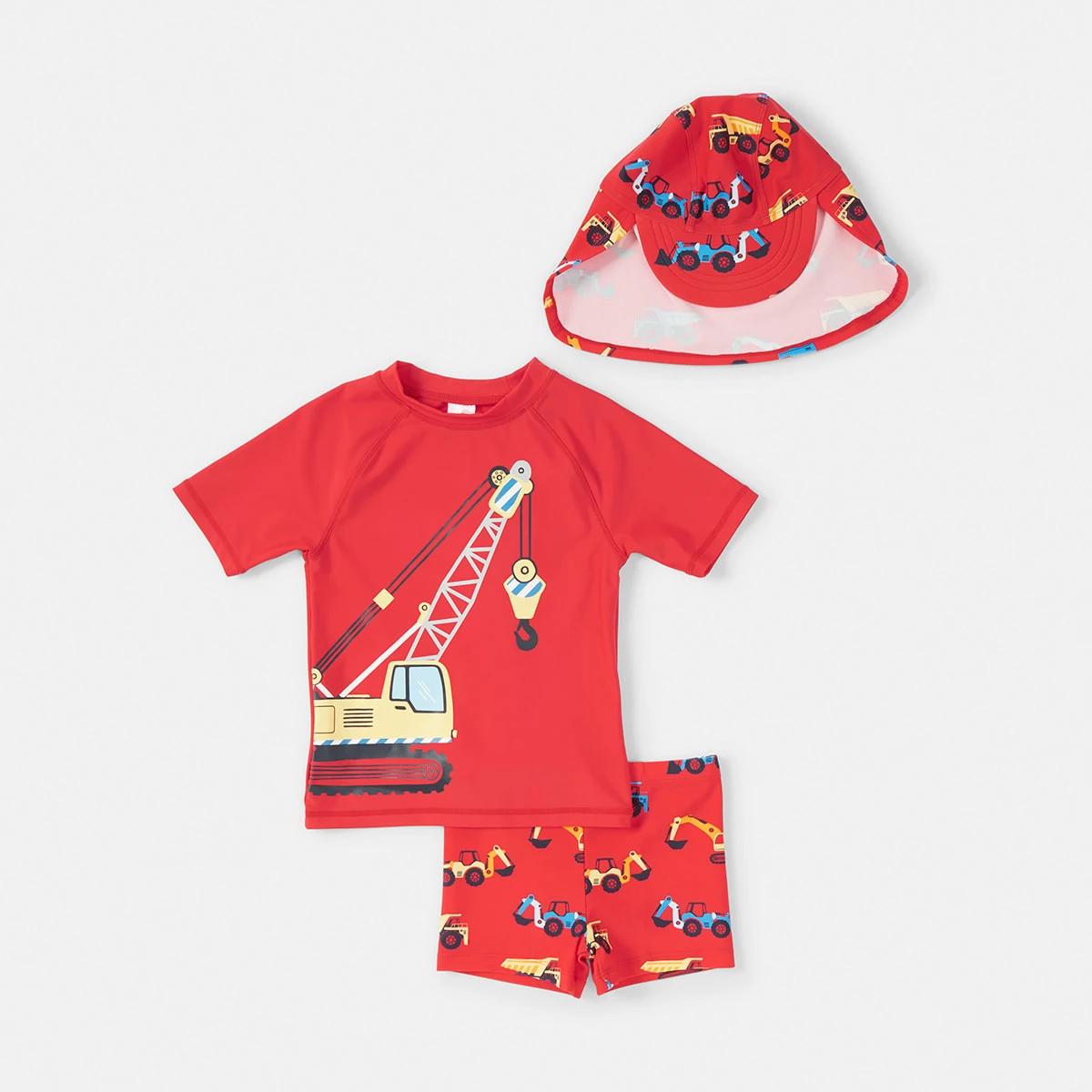 7 3 Piece Swim Set Flame Dig, 7 of 9