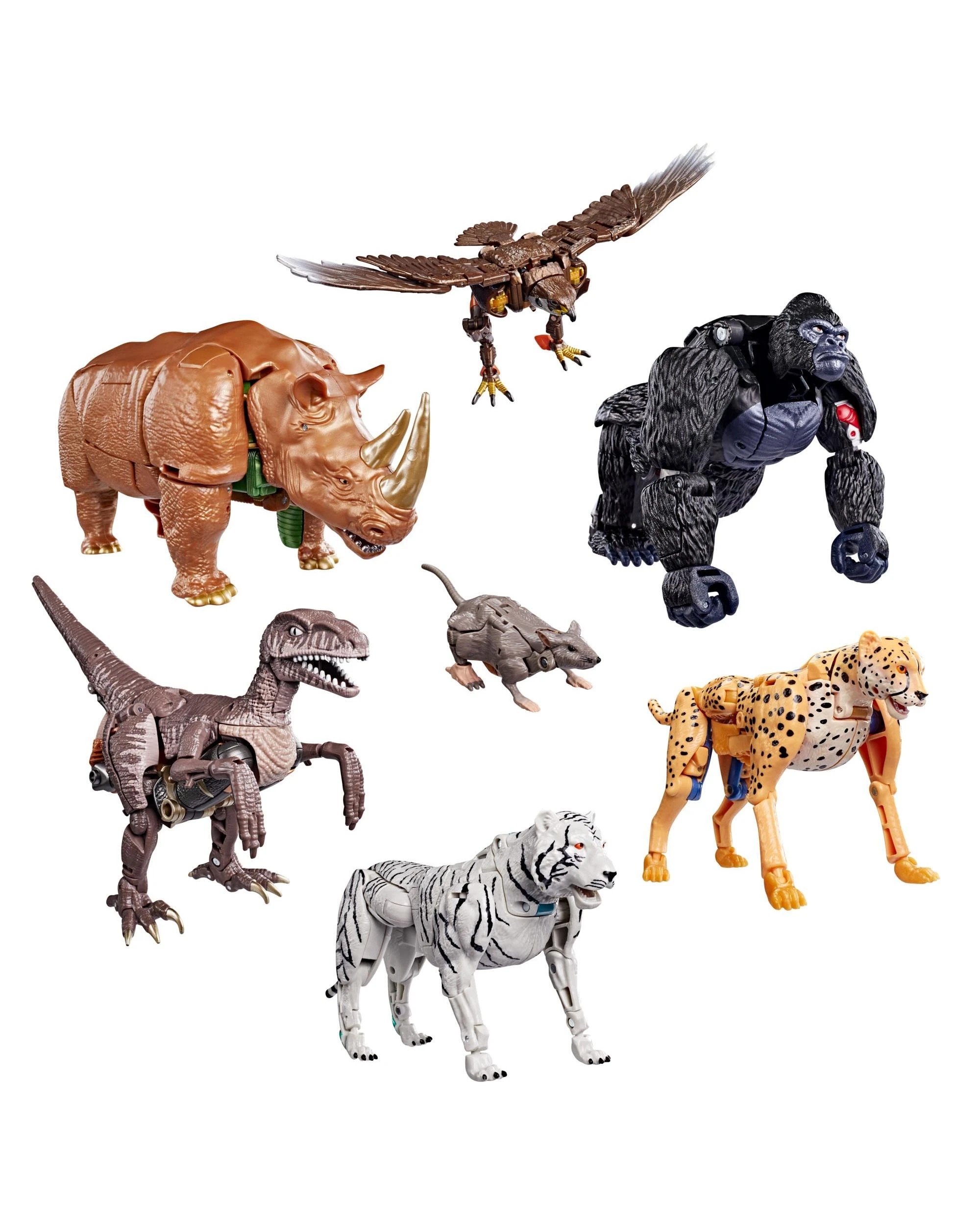 3 Transformers Beast Wars Maximal Collection, 3 of 5