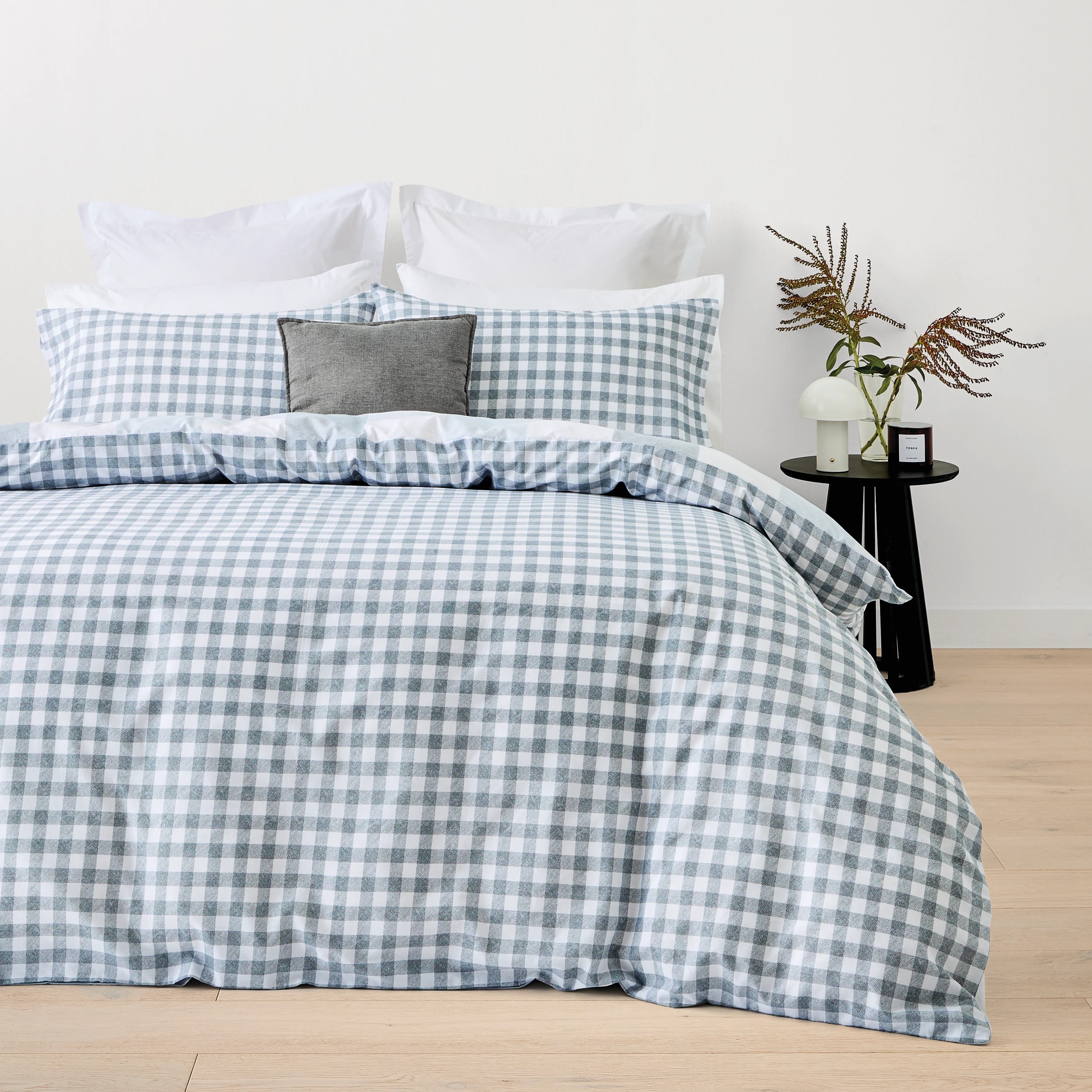 2 Parker Cotton Rich Reversible Quilt Cover Set - Single Bed, 2 of 7