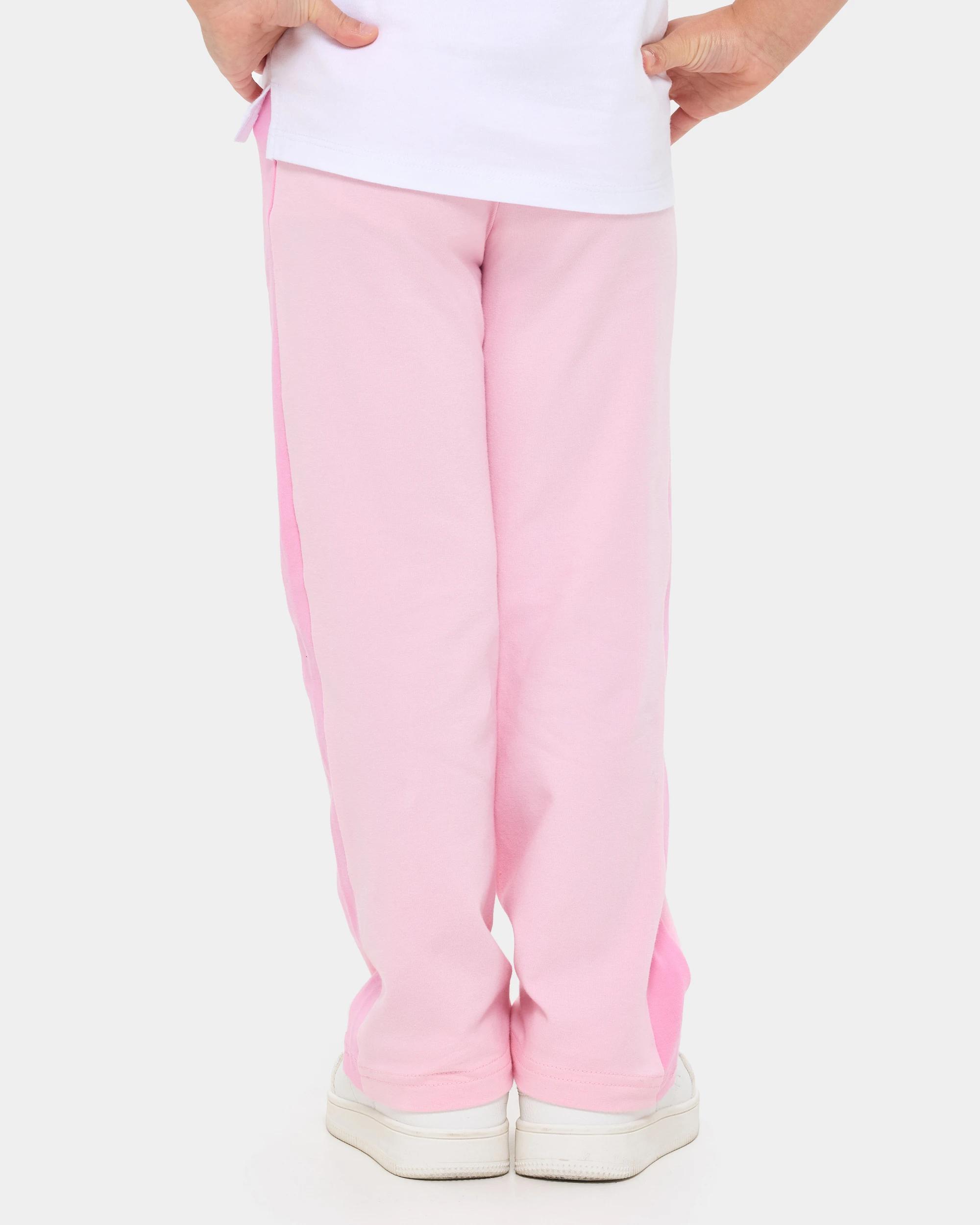 4 Fila Ava Australian Cotton Blend Flare Leggings PINK, 4 of 6