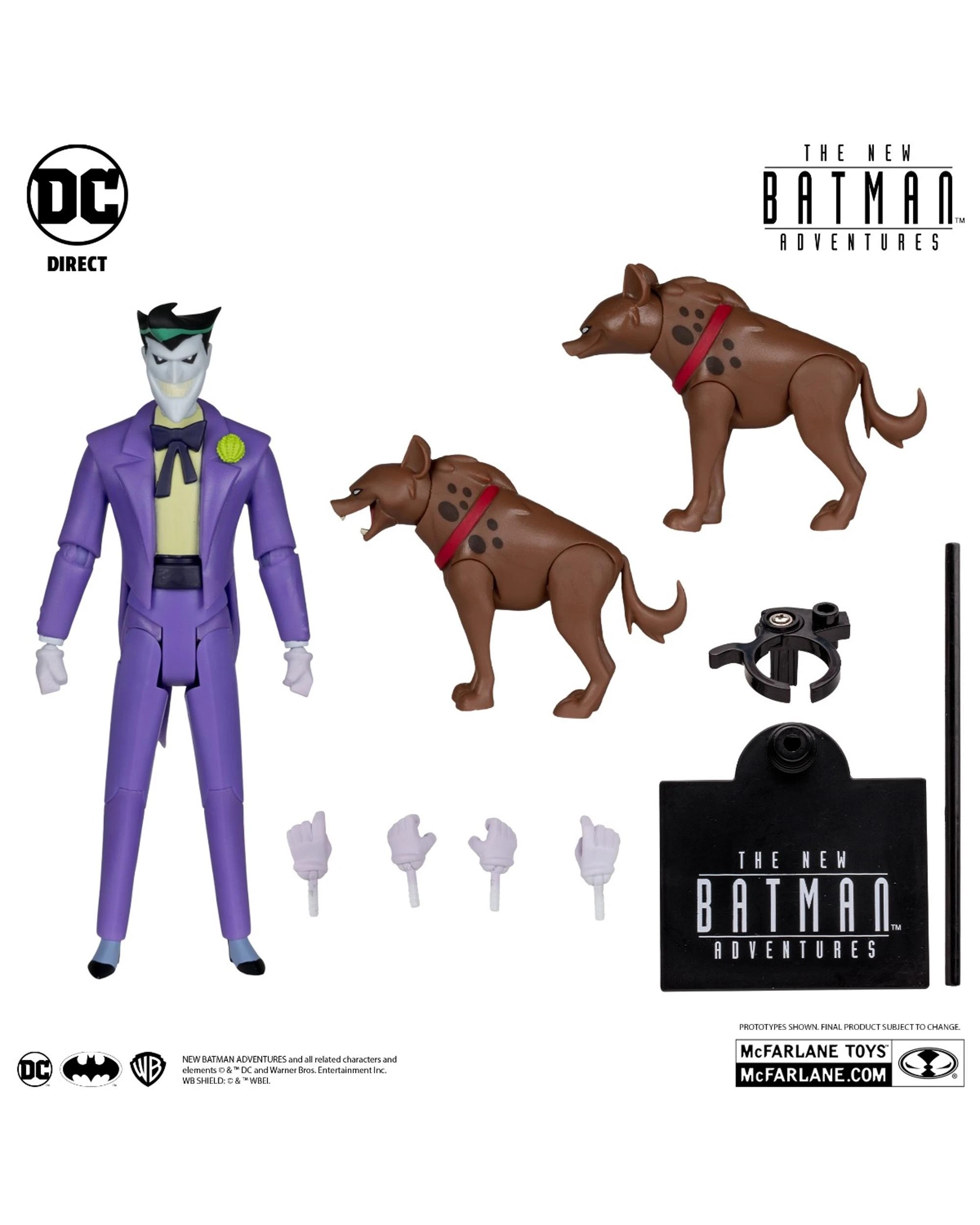 3 DC Direct The New Batman Adventures The Joker 6 Inch Figure, 3 of 9