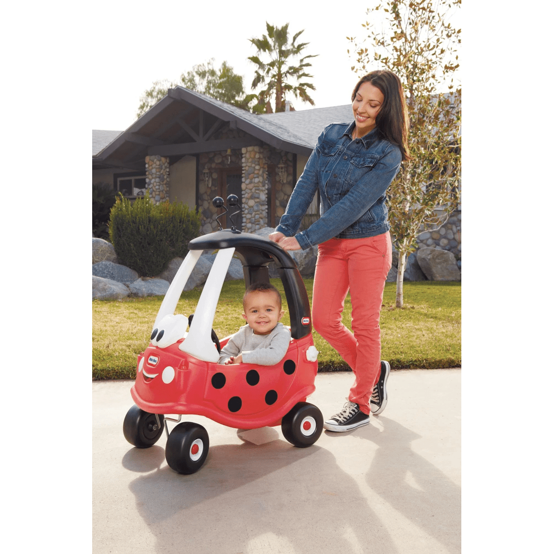 3 Little Tikes Cozy Coupe Ladybird - Red, 3 of 6