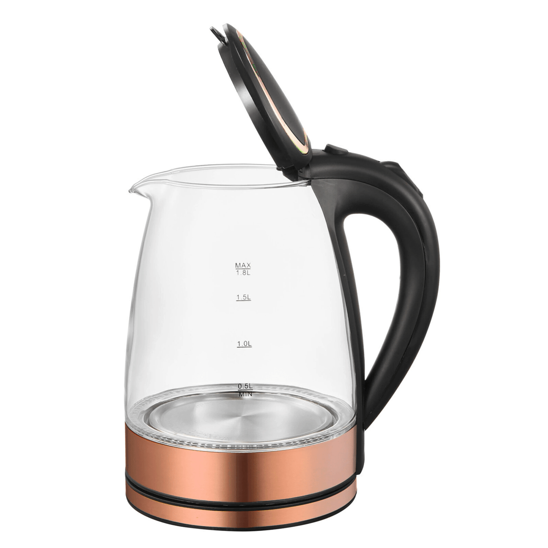 2 Healthy Choice 1.8 Litre Glass Kettle with 360 degrees Rotational Base, 2 of 3