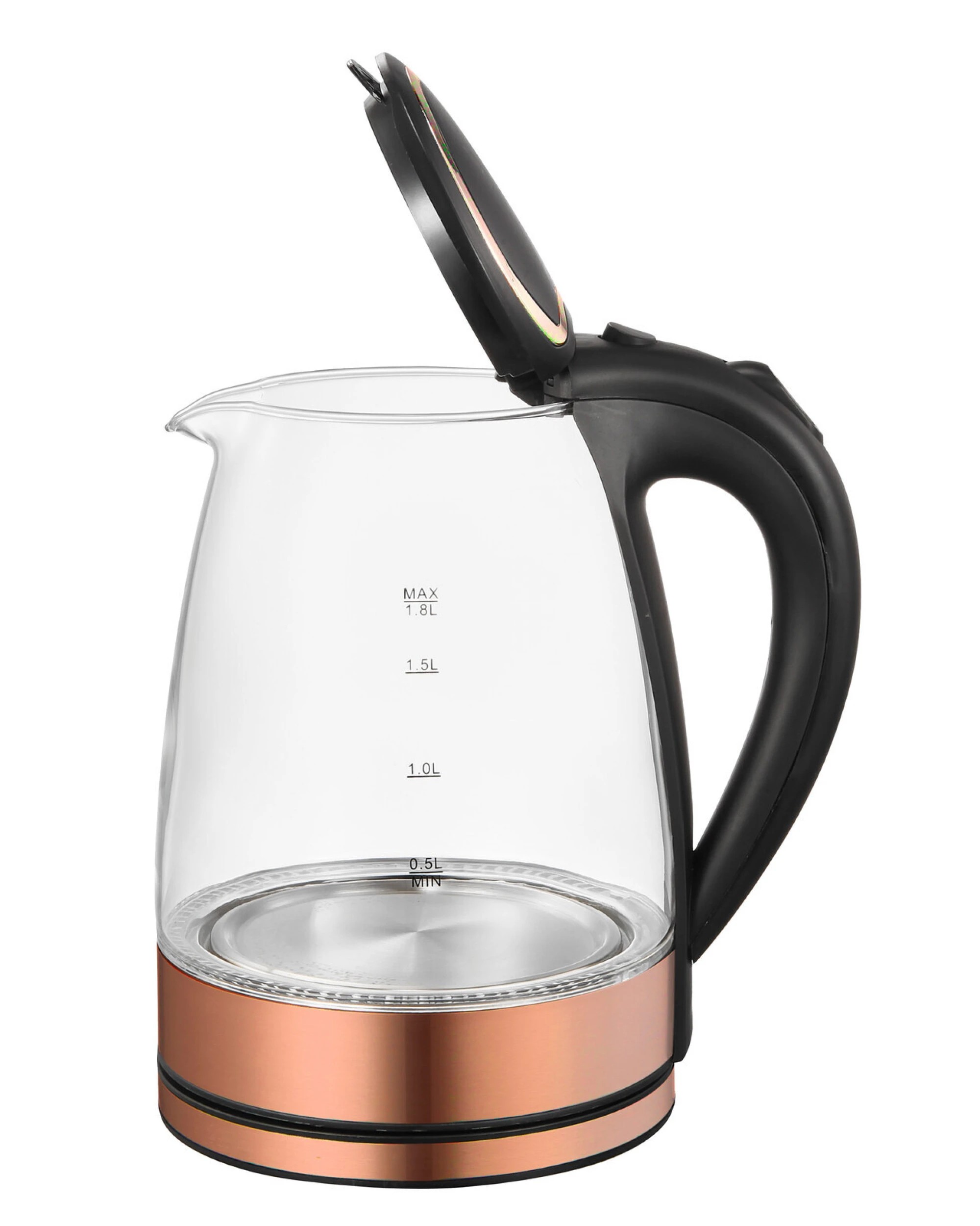 2 Healthy Choice 1.8 Litre Glass Kettle with 360 degrees Rotational Base, 2 of 3