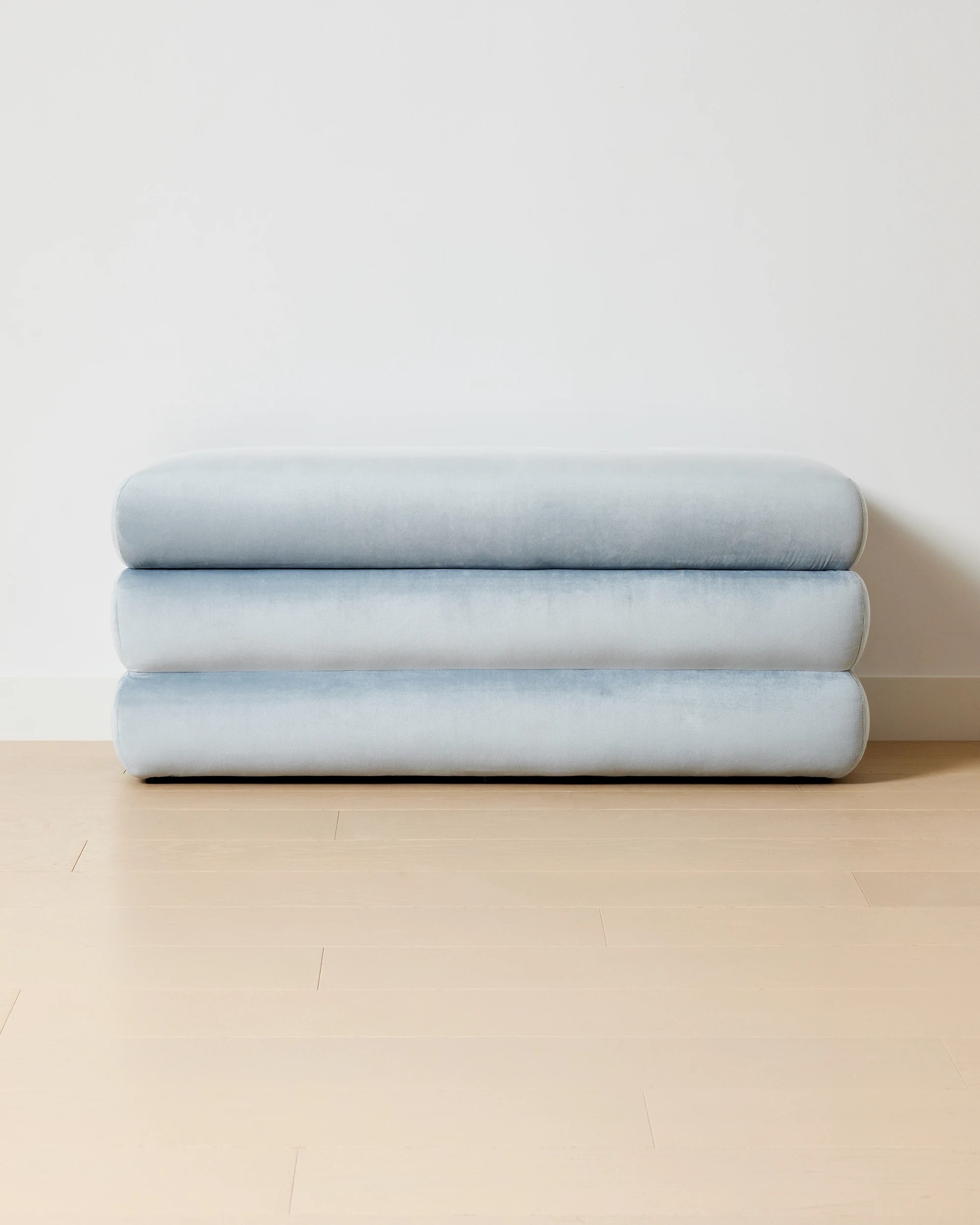 2 Aleks Velvet Storage Bench, 2 of 8