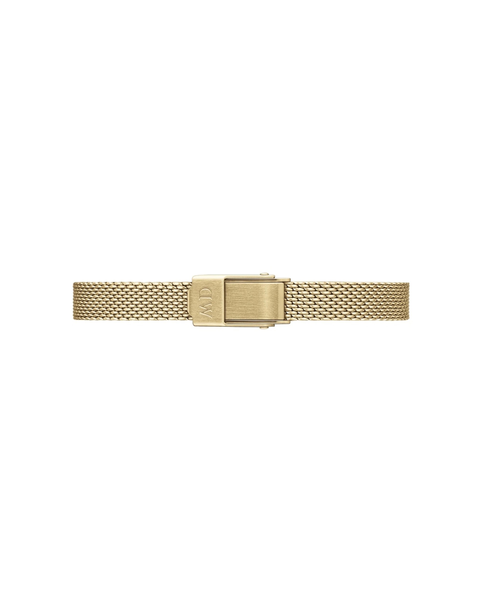 4 Daniel Wellington Quadro Mini Evergold Gold Stainless Steel Champagne Dial Watch, 4 of 5