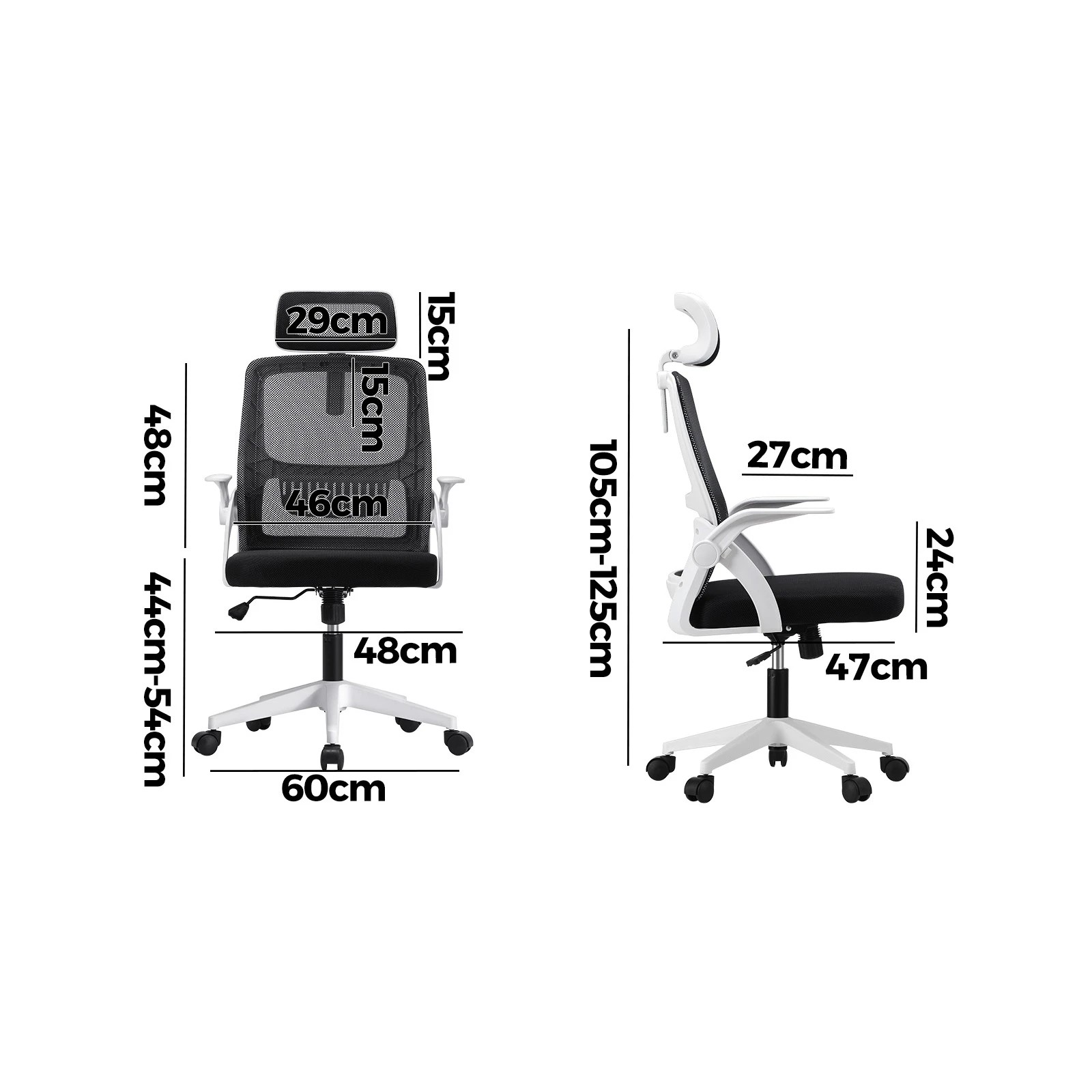 10 Oikiture Mesh Office Chair Fabric
 - Multi, 10 of 10