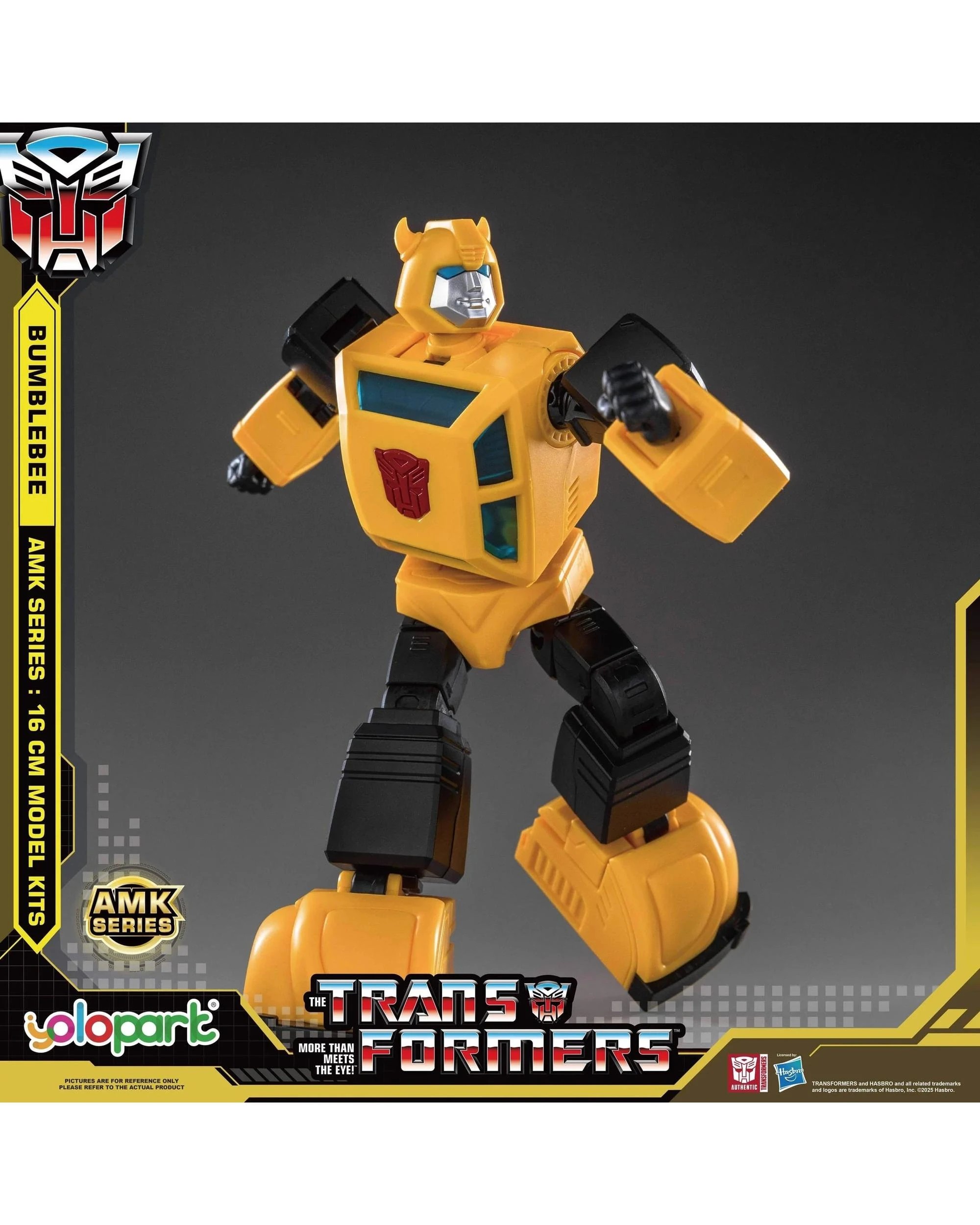 2 Yolopark Transformers Generation One: Bumblebee AMK Series 16cm Advance Model Kit, 2 of 9