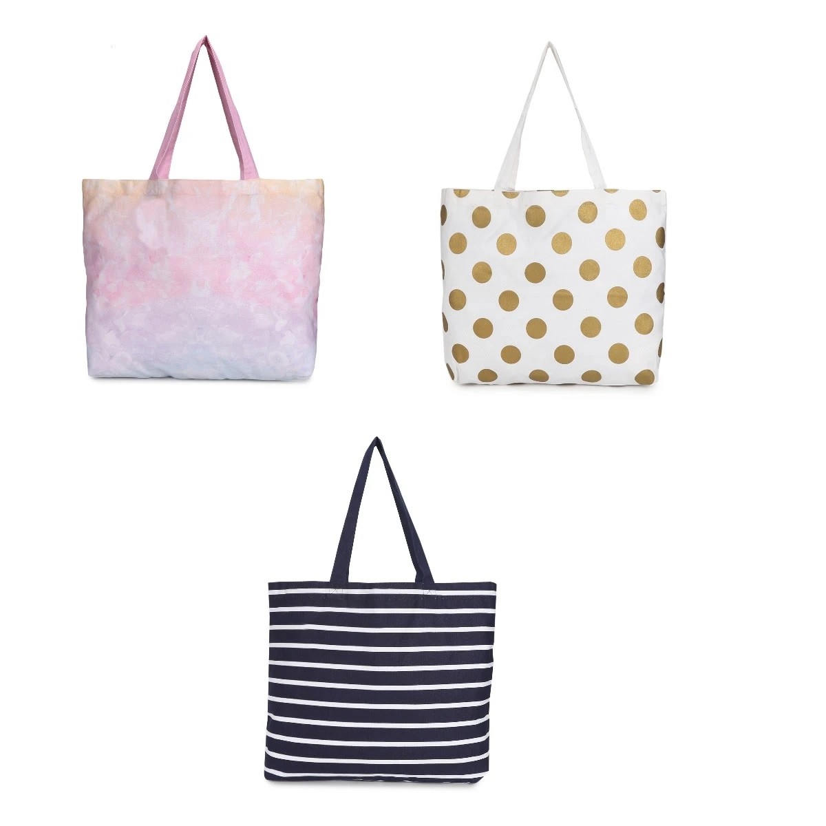 1 Canvas Bag - Pattern, Assorted, 1 of 3