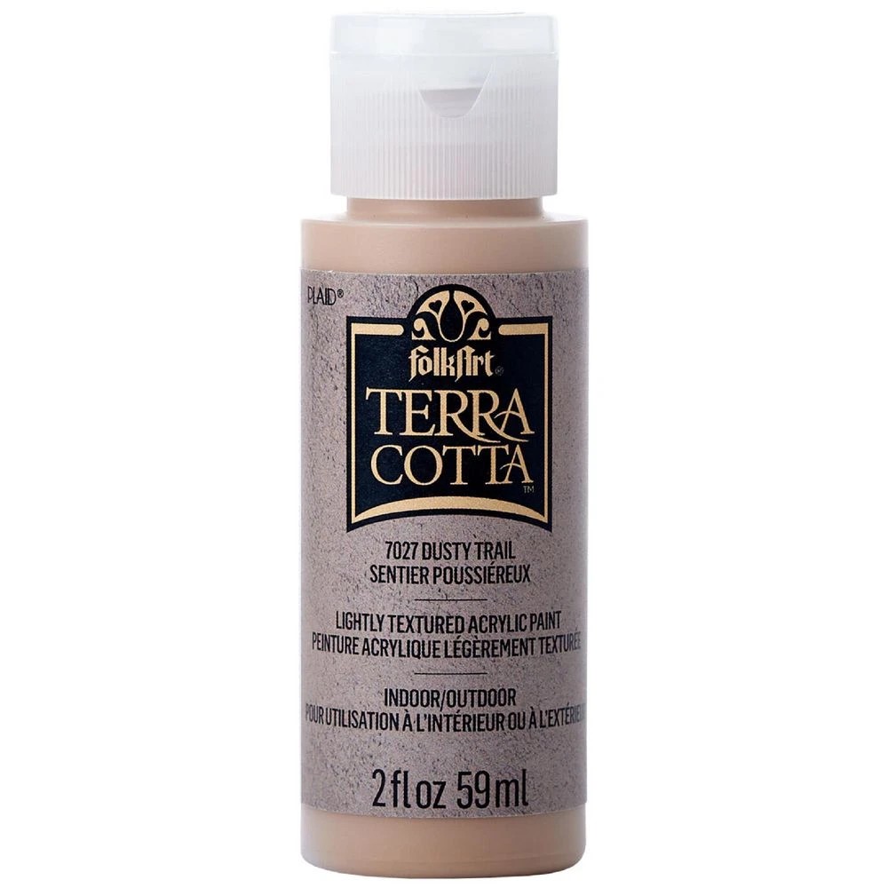 1 FolkArt Terracotta Textured Acrylic Paint Dusty Trail, 1 of 4