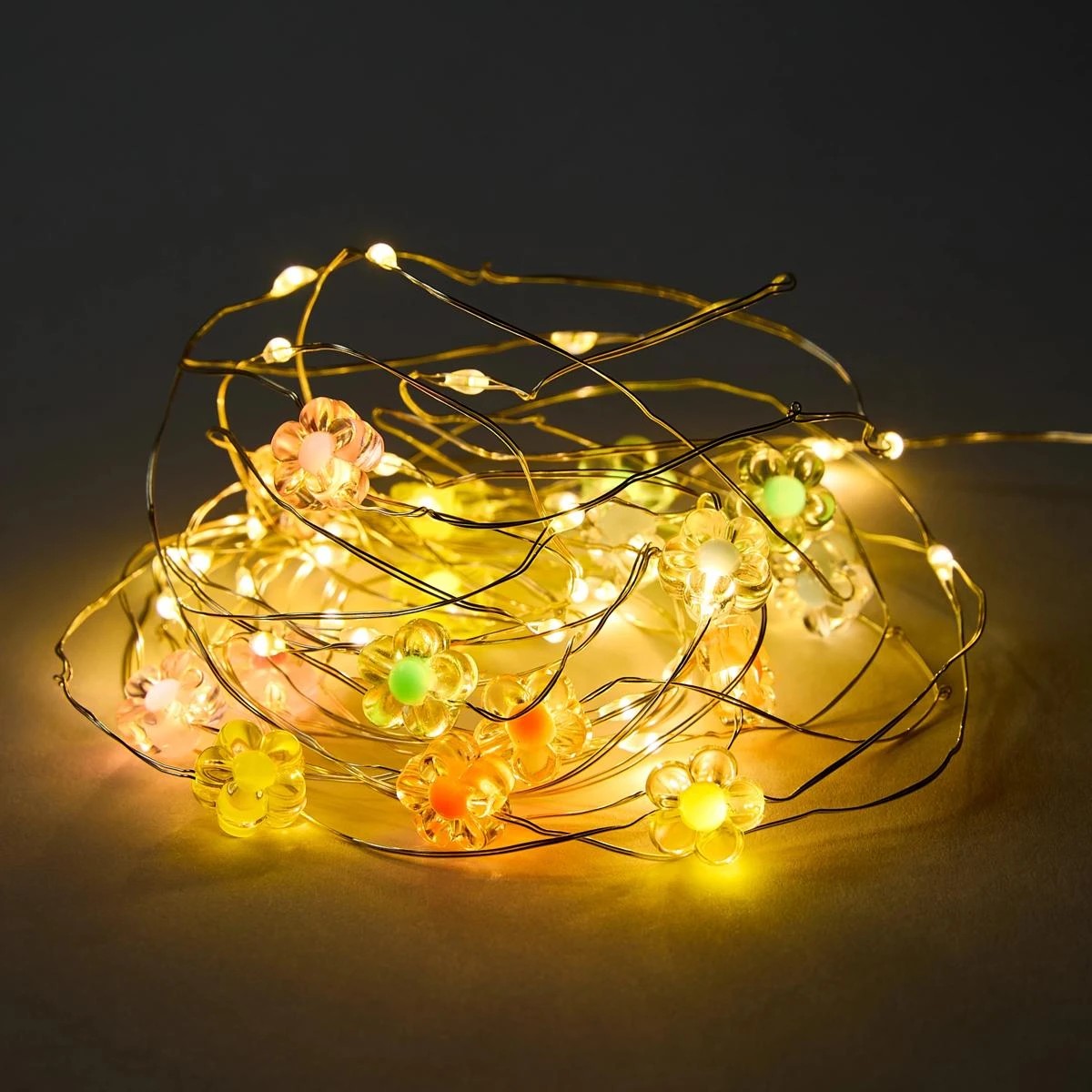 1 Mini Flower Wire Lights, 1 of 9