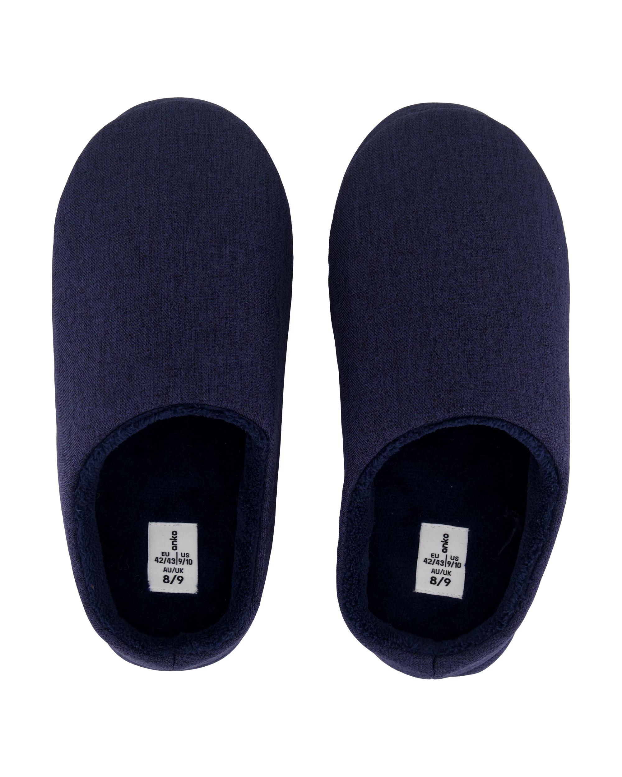 2 Slipper Scuffs BLUE NAVY, 2 of 3