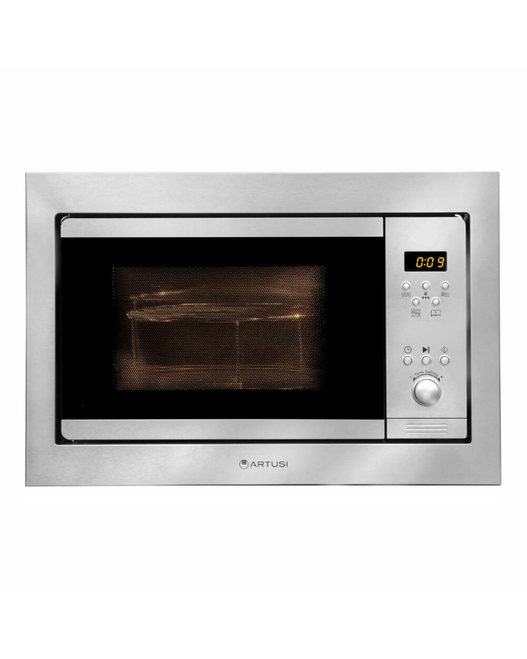 1 Artusi 25L Built-In Microwave Oven 900W Stainless Steel AMO25TK, 1 of 5