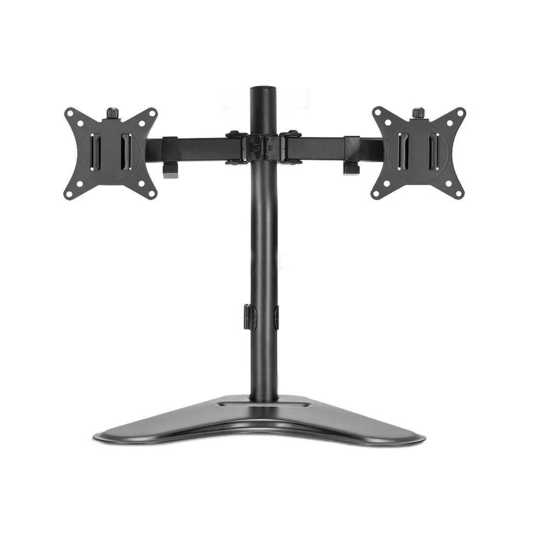 4 Artiss Monitor Stand Arm Dual HD LED TV Freestanding Mount Holder 2 Arm - Black, 4 of 8