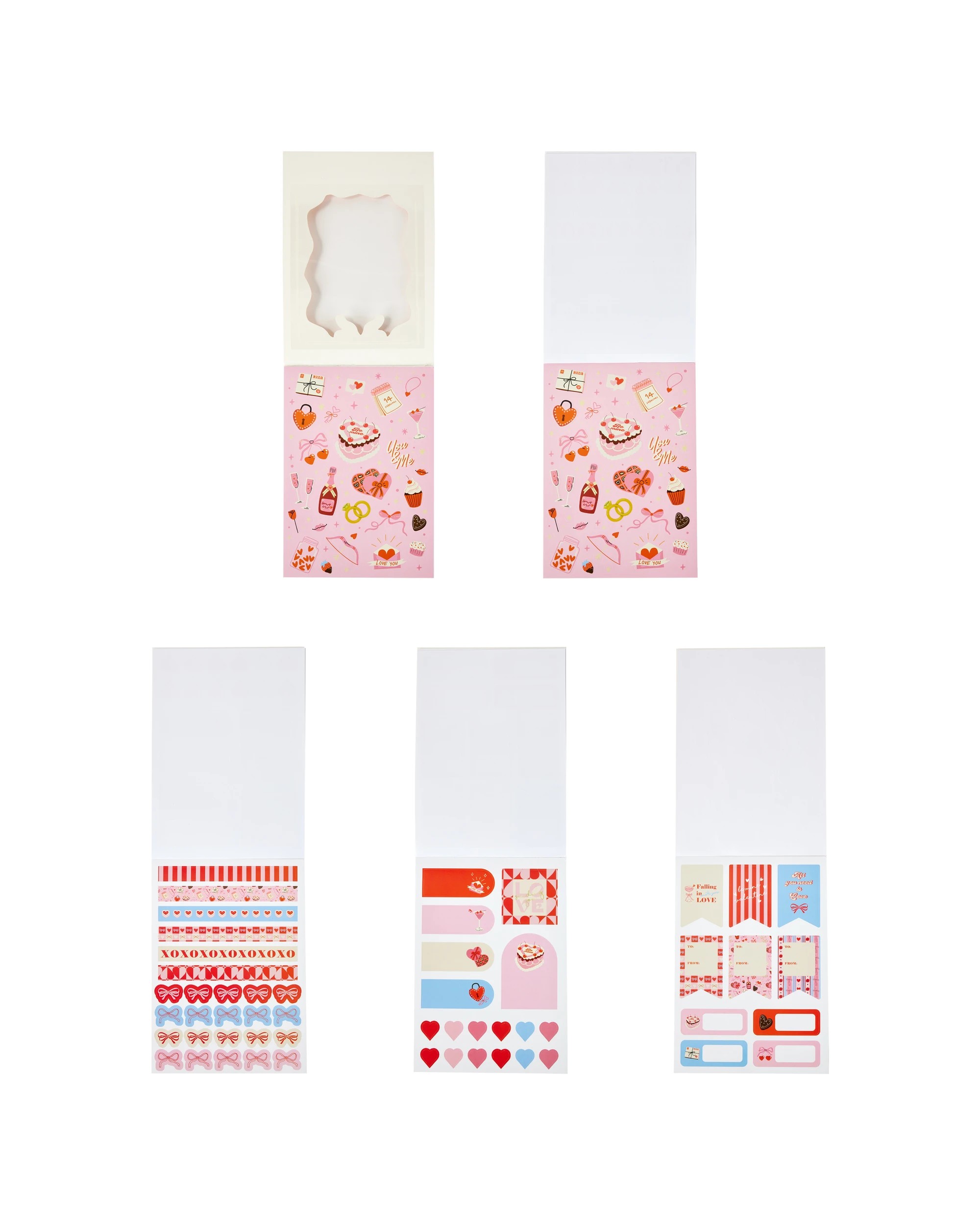 2 Valentine's Day Sticker Book - 12 Sheets, 2 of 6