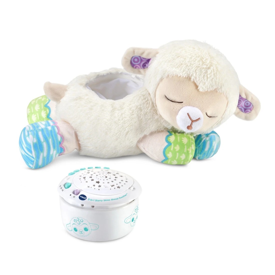 2 VTech 3-in-1 Starry Skies Sheep Soother, 2 of 6