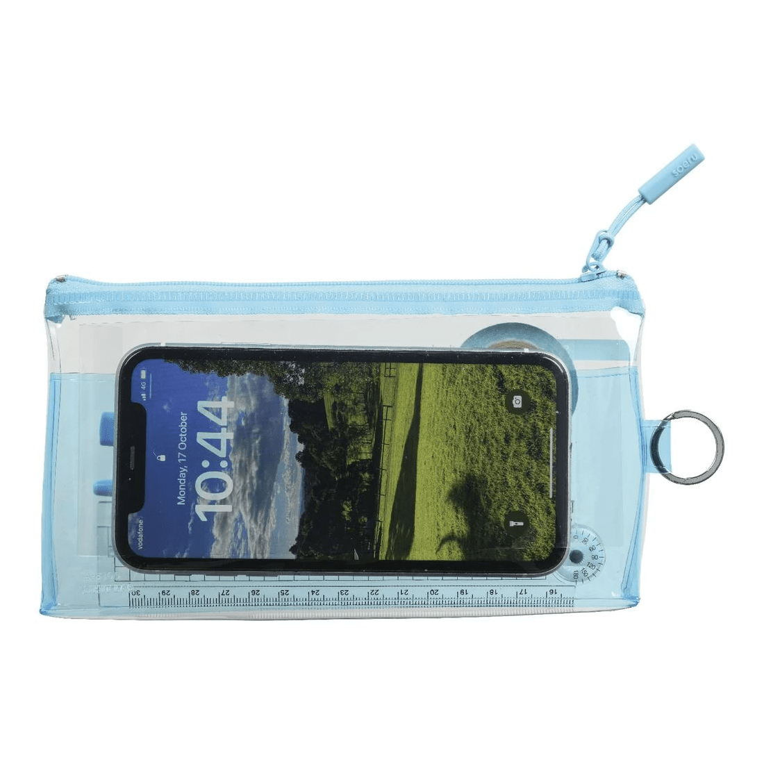 3 Soeru Slim Pen Case Clear Ice Blue, 3 of 3