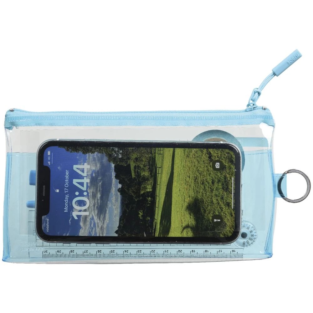 3 Soeru Slim Pen Case Clear Ice Blue, 3 of 3