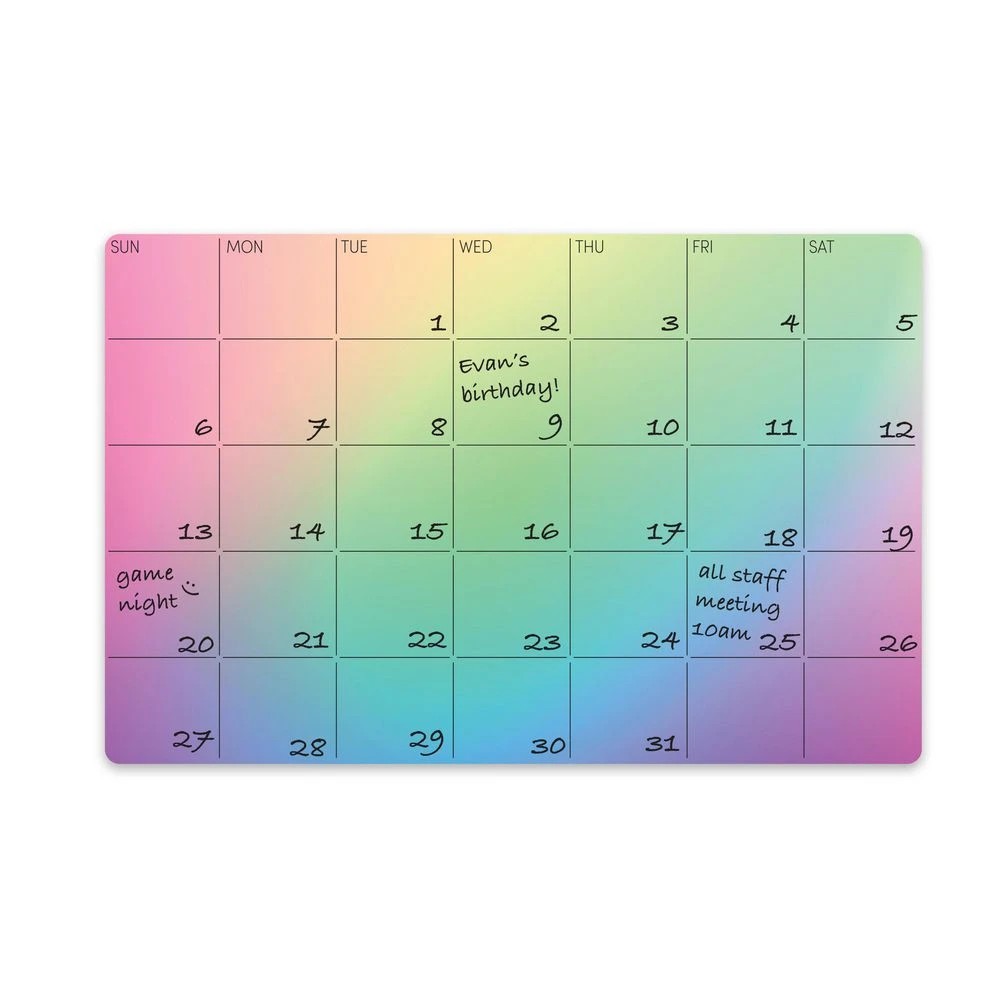 2 Three By Three Silicone Monthly Planner Multi, 2 of 2