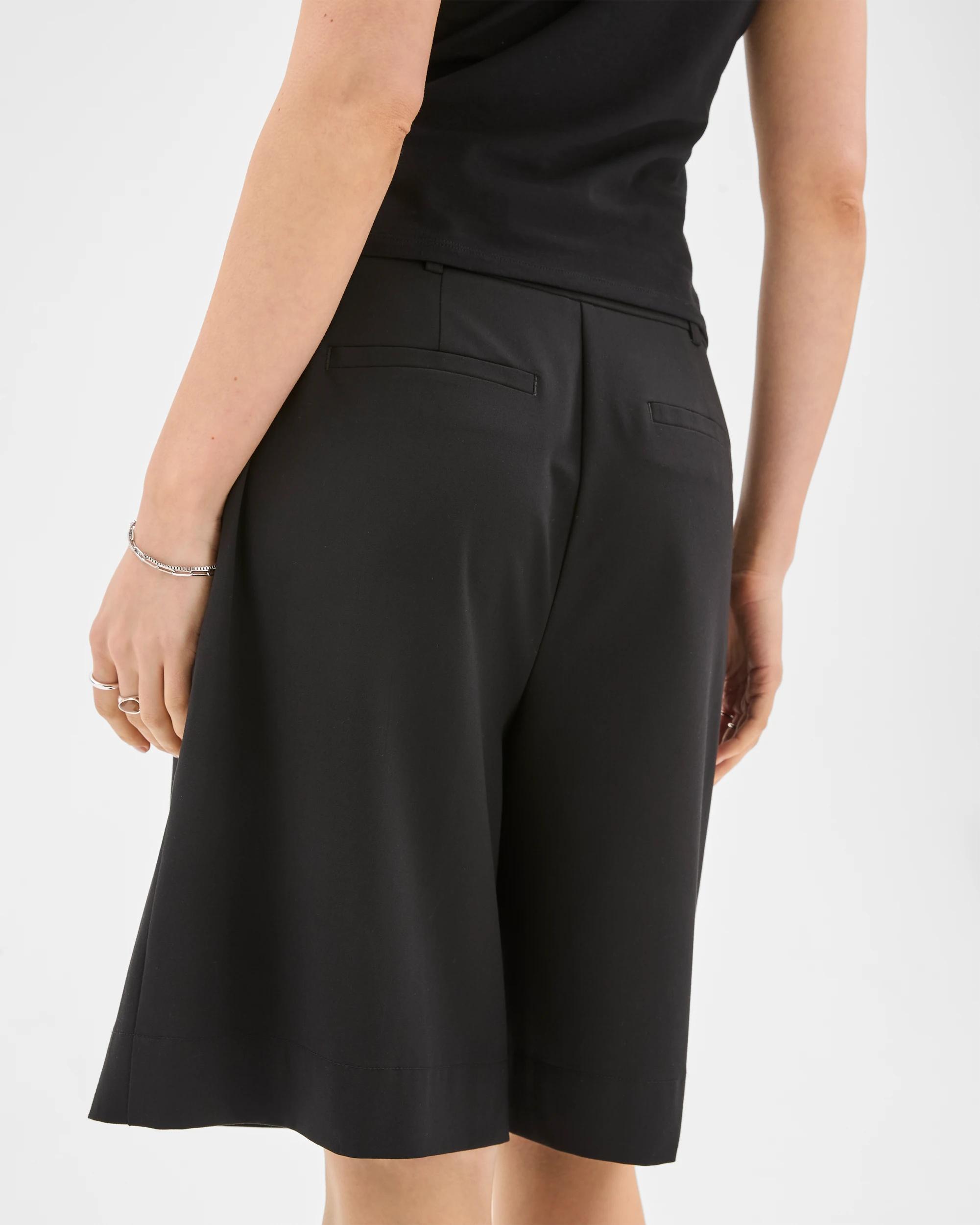 7 Lily Loves Tailored Bermuda Shorts TRUE BLACK, 7 of 7