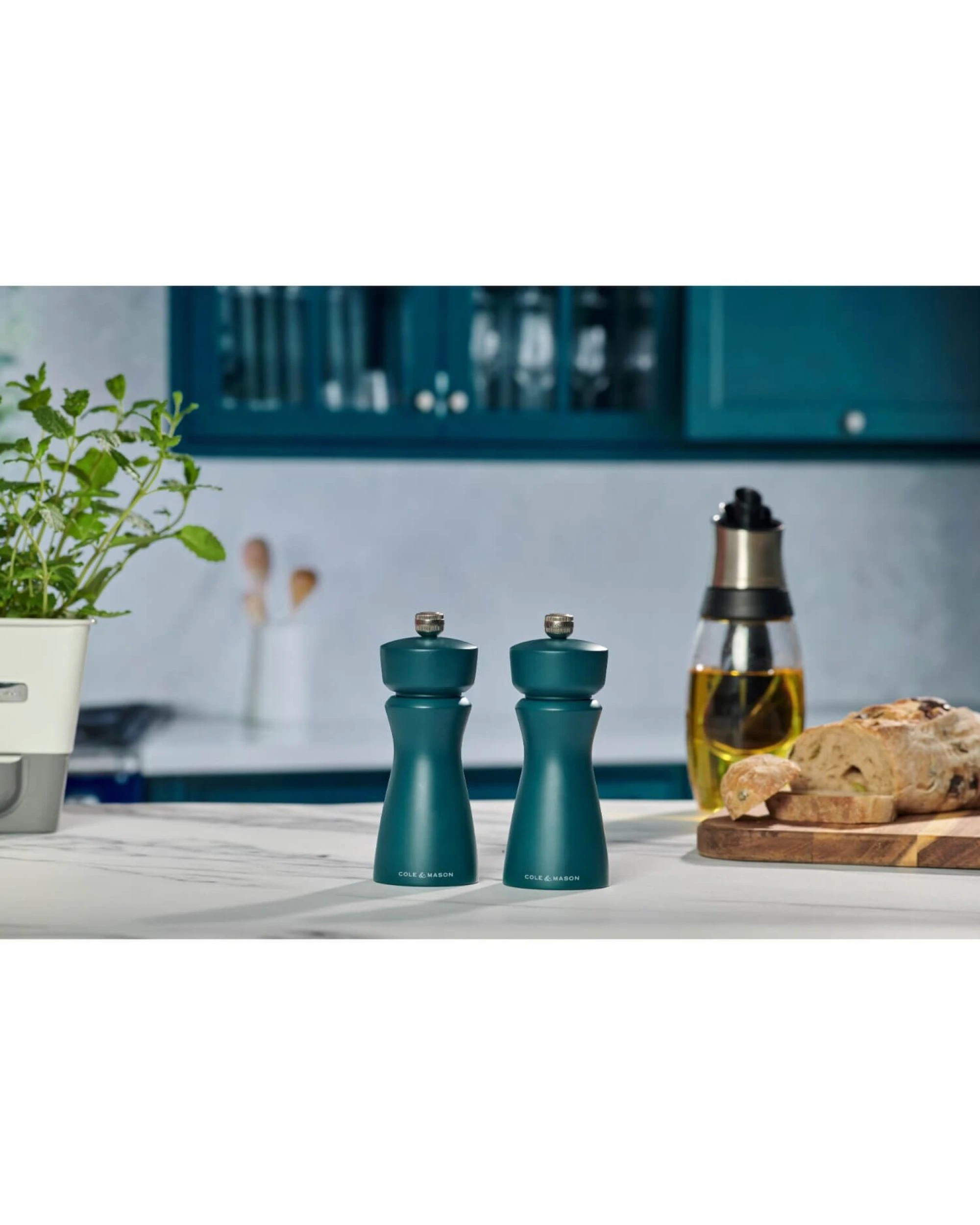 9 Cole & Mason Kenton Salt & Pepper Mill Adjustable Ceramic Grinder - Sea Salt, 9 of 9
