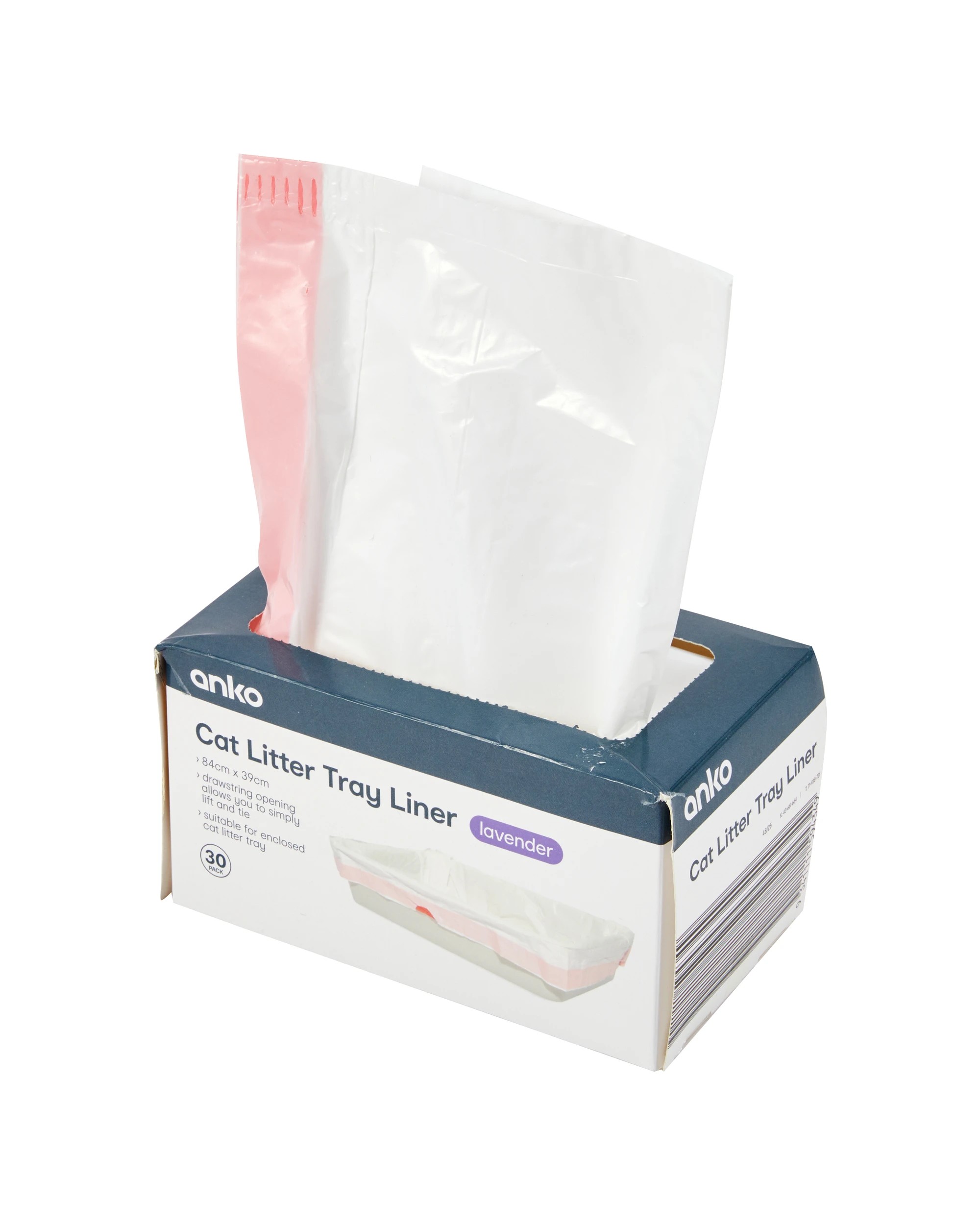 1 30 Pack Lavender Litter Liners, 1 of 6