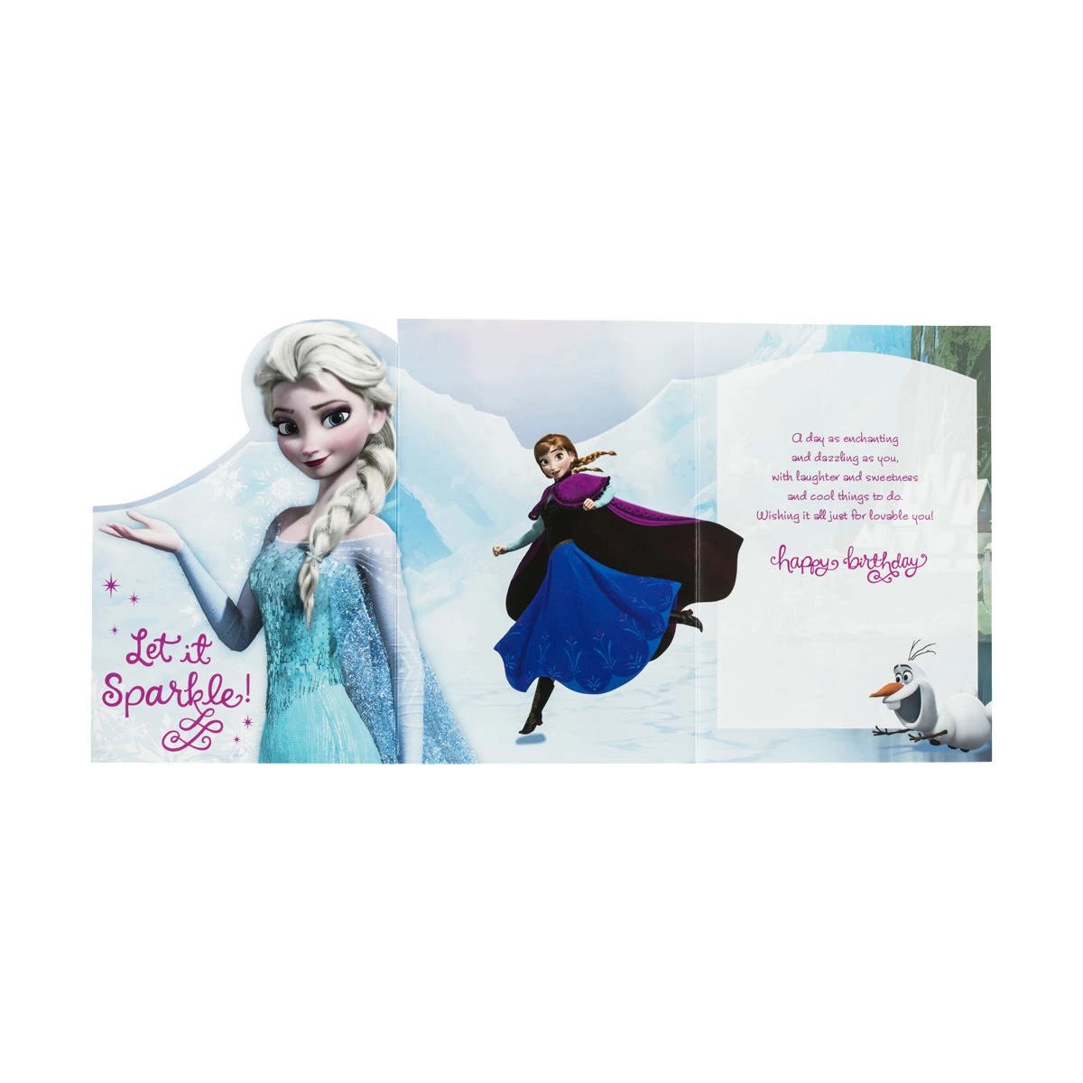 2 Frozen Birthday Card, 2 of 2