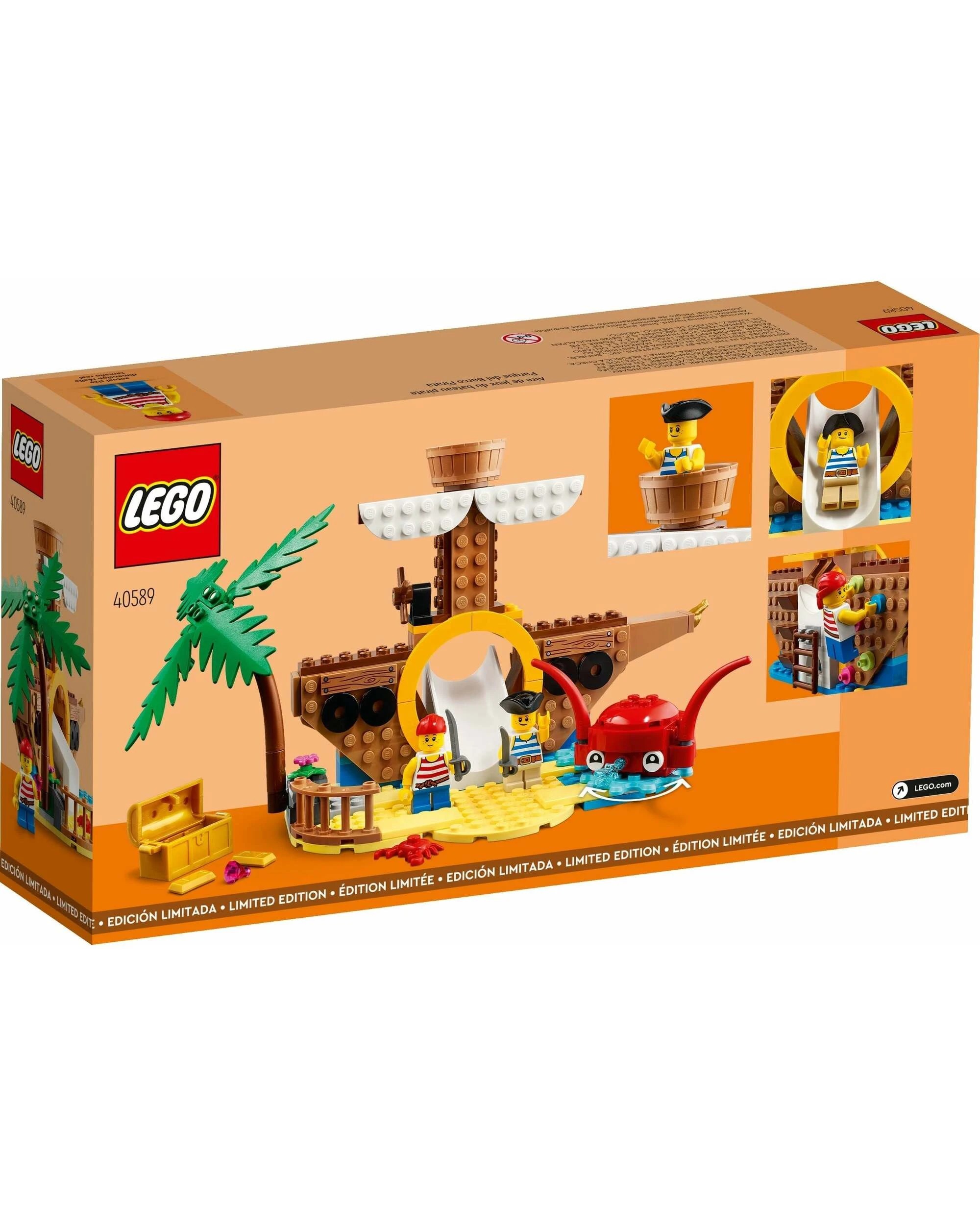 2 LEGO Pirate Ship Playground Set (40589), 2 of 3