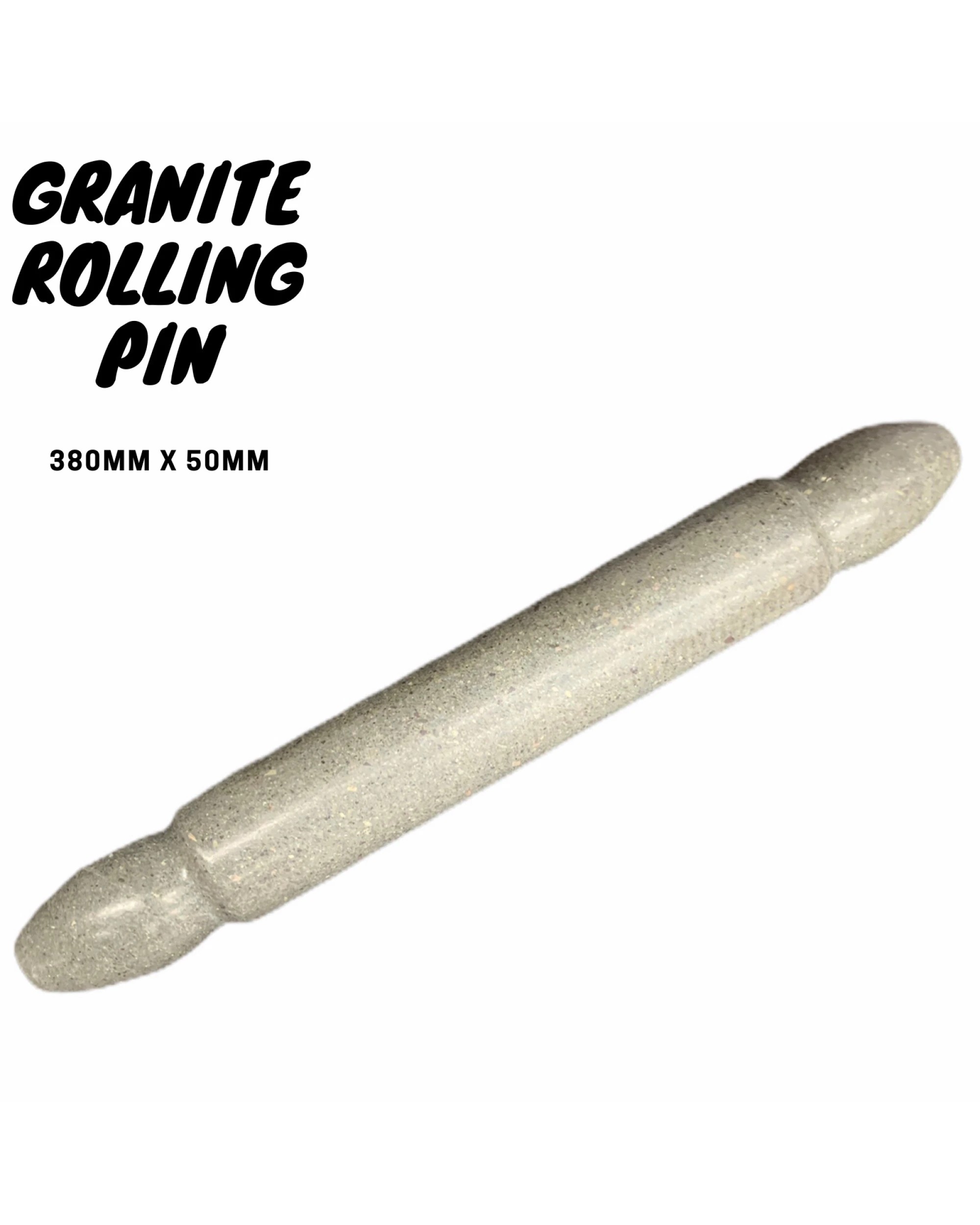 3 BR Home Granite Rolling Pin for Pastry and Dough Rolling, 3 of 3