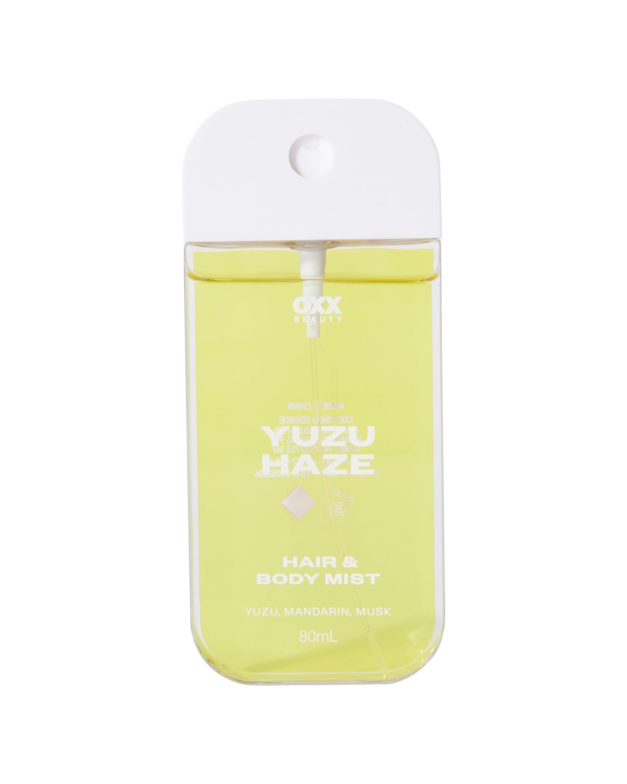 2 OXX Fragrance Yuzu Haze Hair and Body Mist 80ml - Yuzu, Mandarin and Musk, 2 of 6