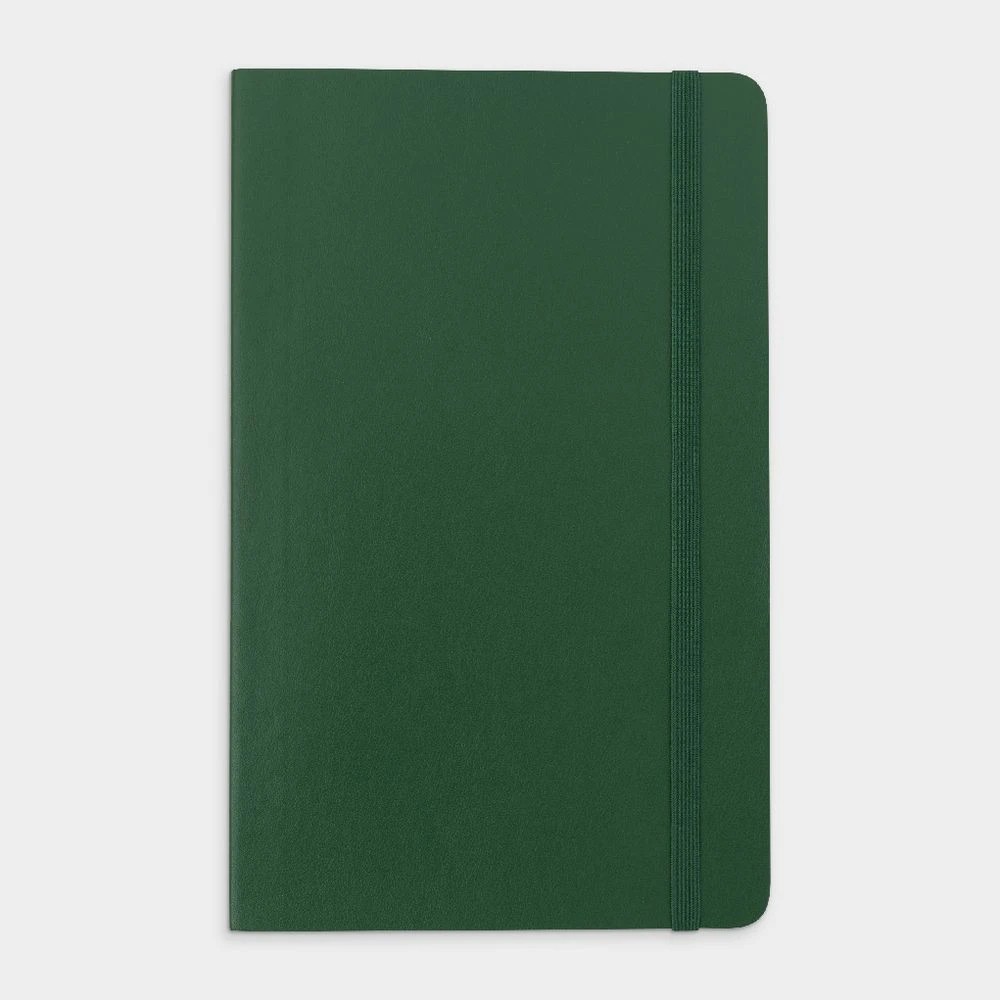 9 Moleskine Classic Soft Cover Ruled Notebook Myrtle Green, 9 of 9