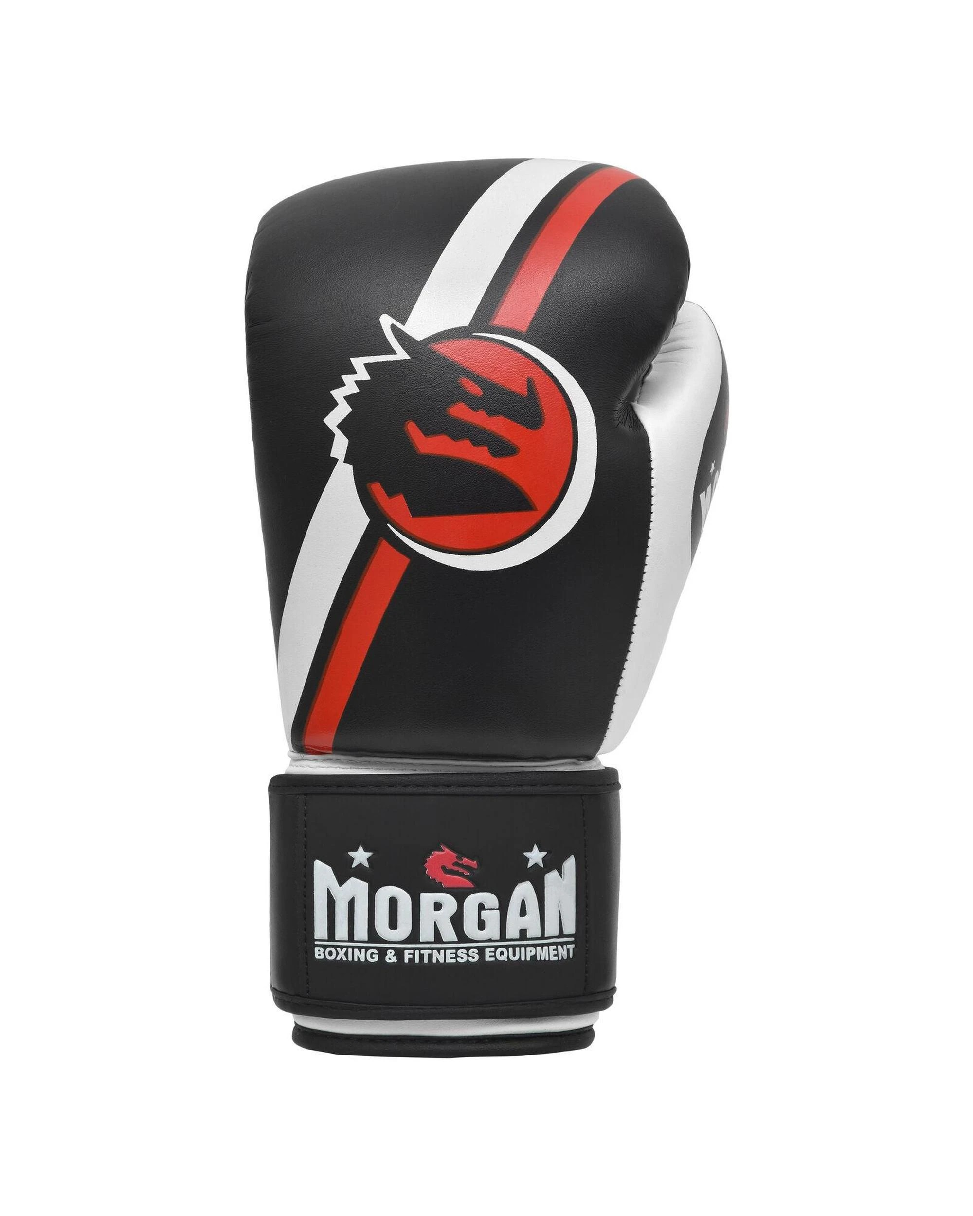 2 Morgan Sports Classic Boxing Gloves 12oz - Black, 2 of 5